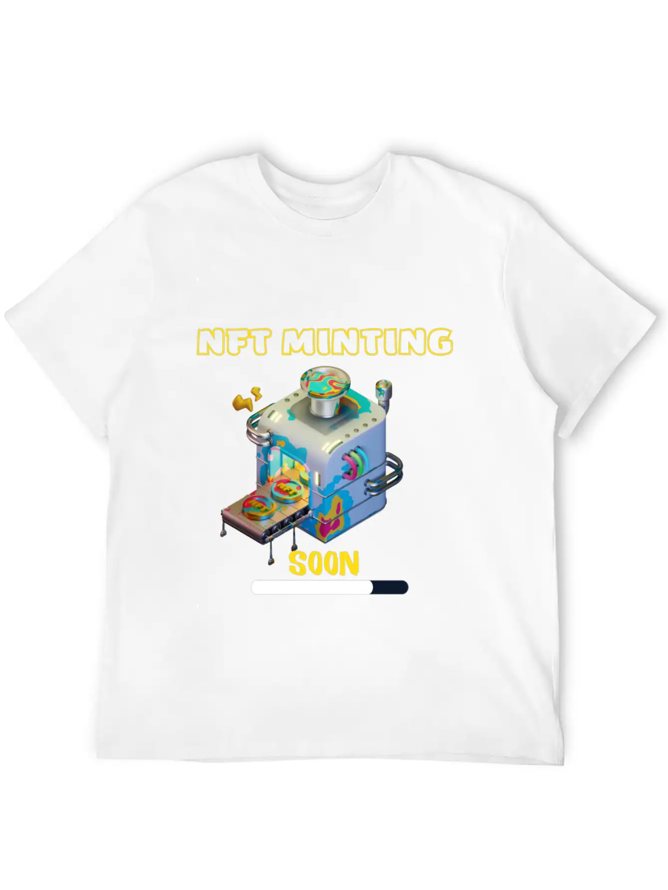 Nft Minting Soon, Nft Lover, Nft Investisor Gift Modern Fit Casual T-Shirt ��� Clean And Versatile Design
