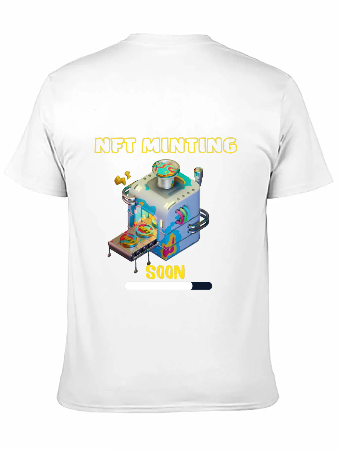 Nft Minting Soon, Nft Lover, Nft Investisor Gift Modern Fit Casual T-Shirt ��� Clean And Versatile Design