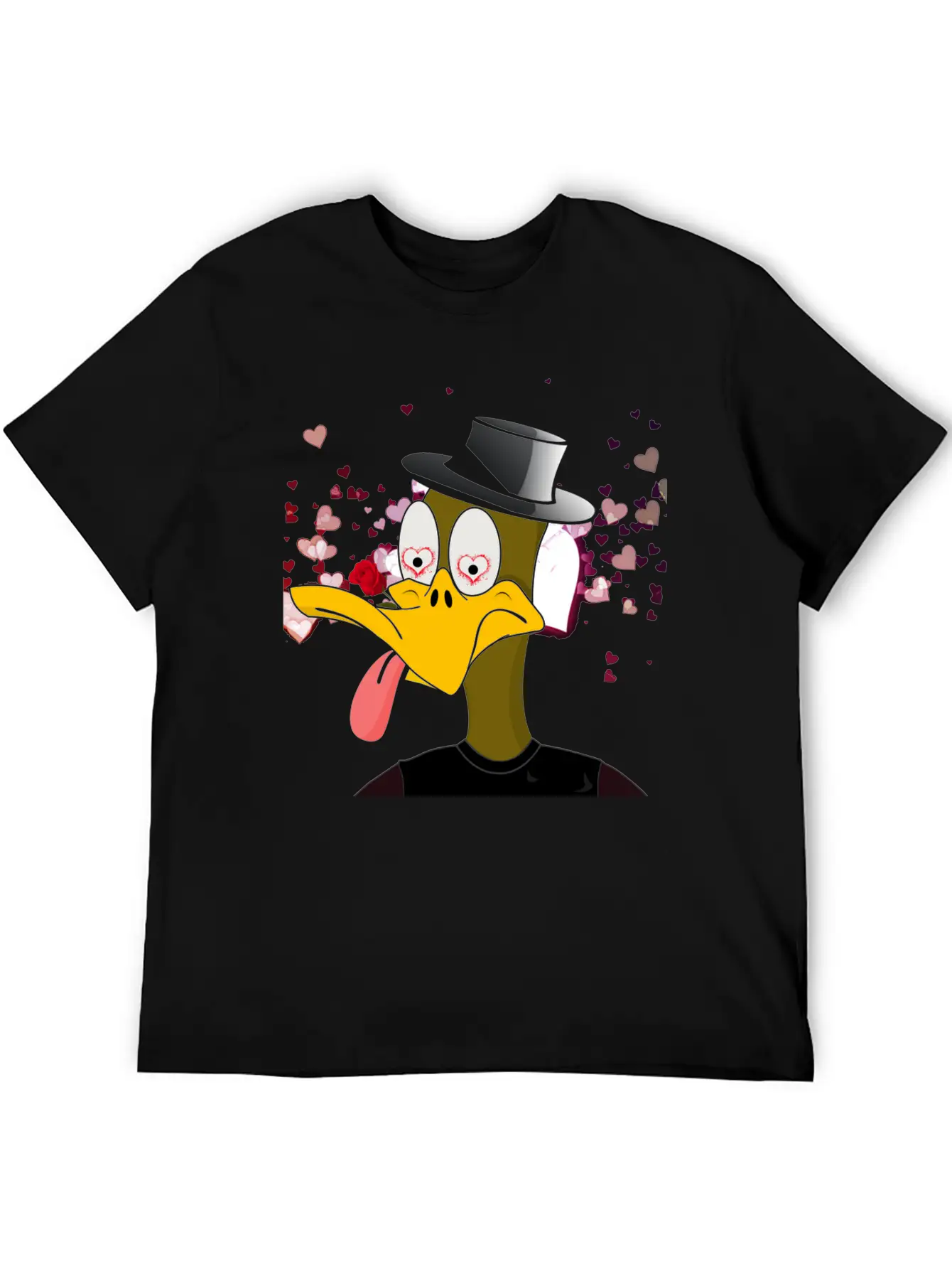 NFT - Nerd Duck ( D-002 ) Essential Cotton Tee For Daily Outfits – Unisex Style