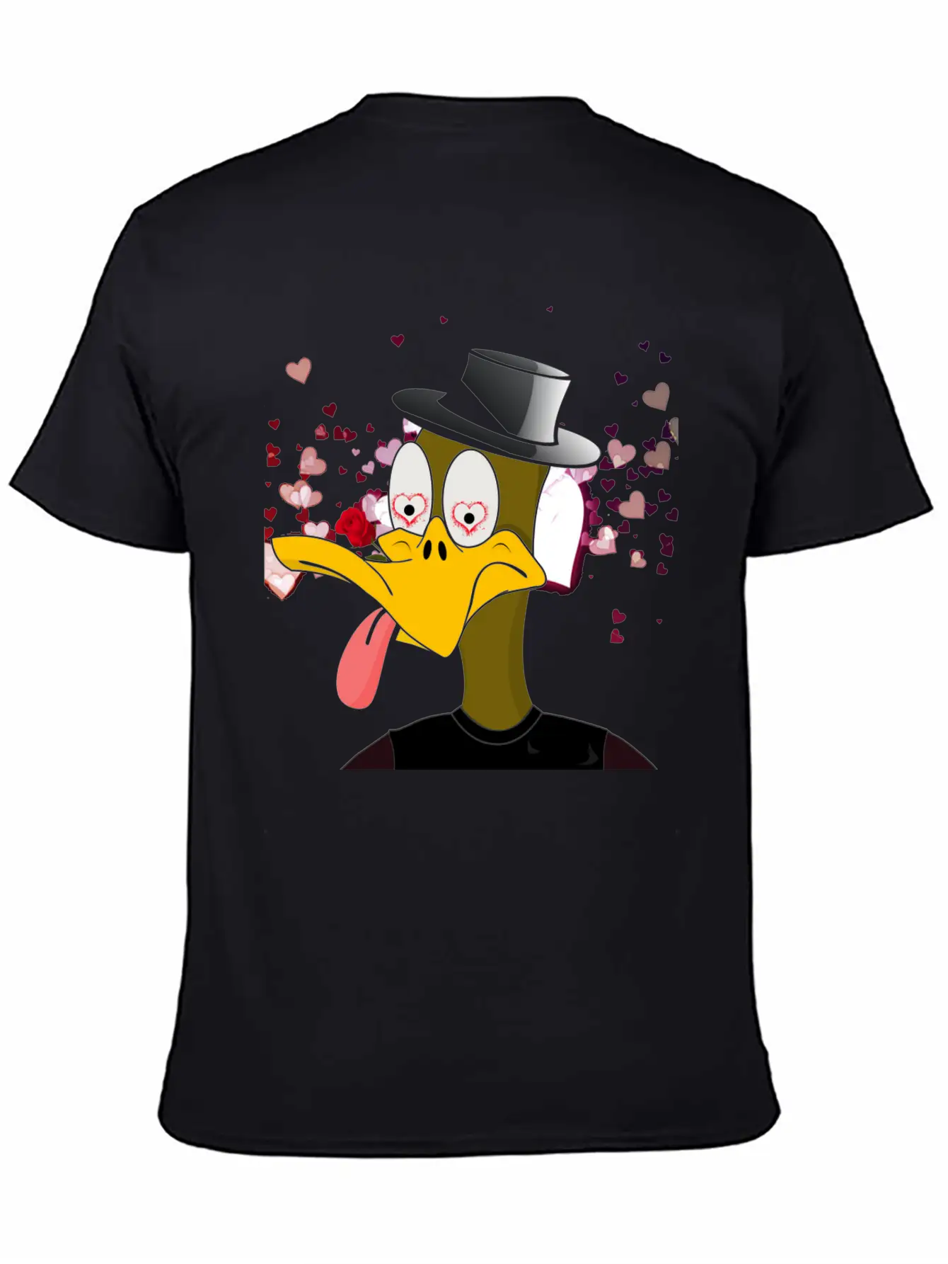 NFT - Nerd Duck ( D-002 ) Essential Cotton Tee For Daily Outfits – Unisex Style
