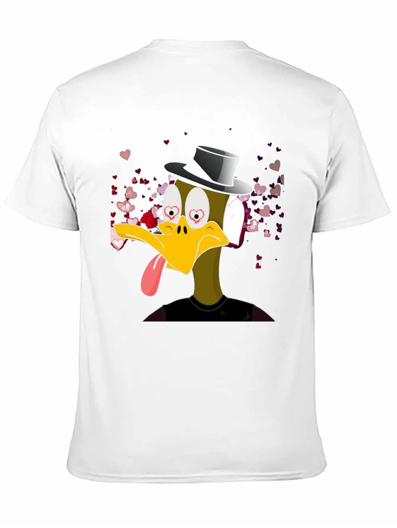 NFT - Nerd Duck ( D-002 ) Essential Cotton Tee For Daily Outfits – Unisex Style