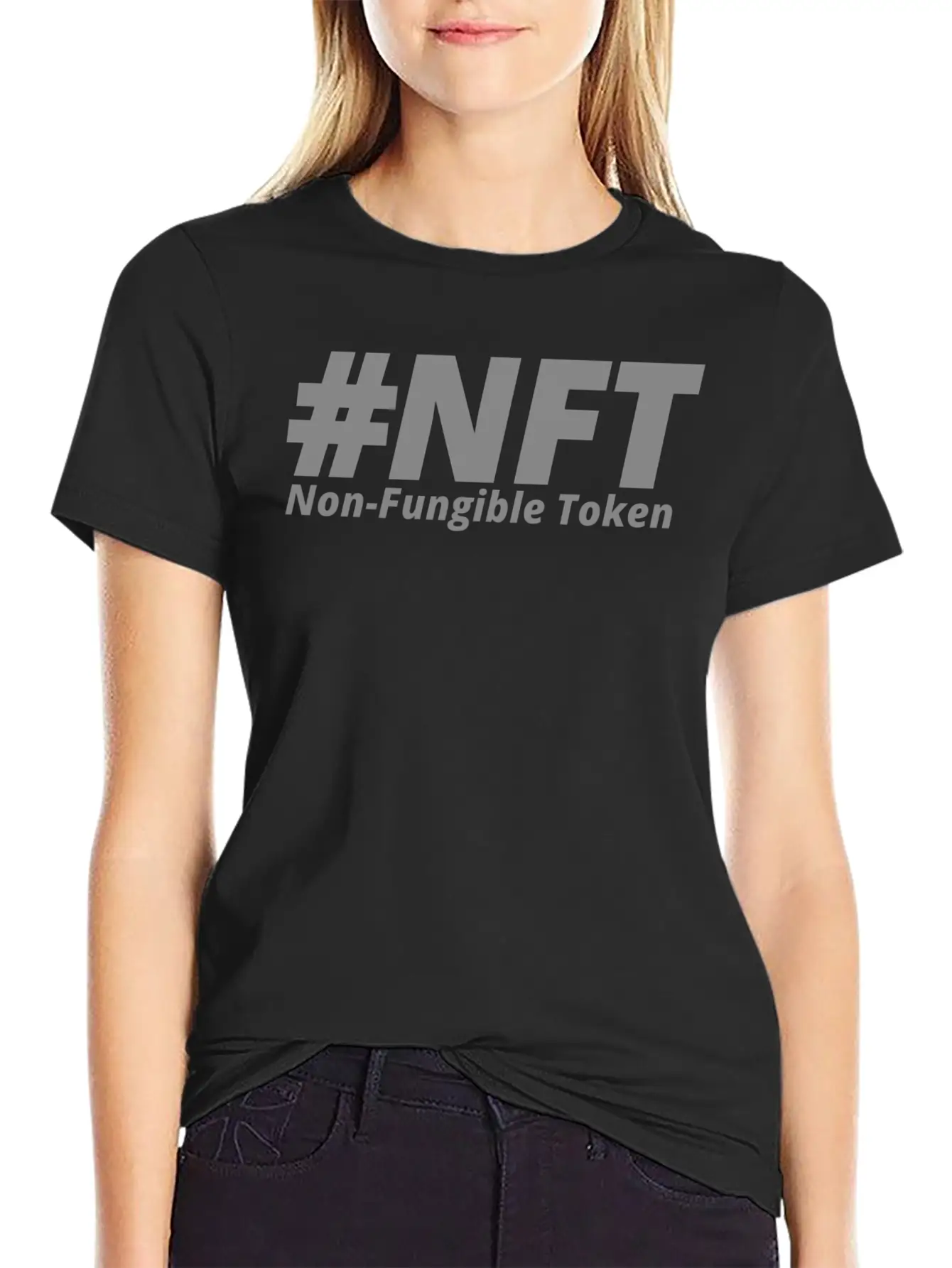 NFT; Non Fungible Token Essential Cotton Tee For Daily Outfits – Unisex Style