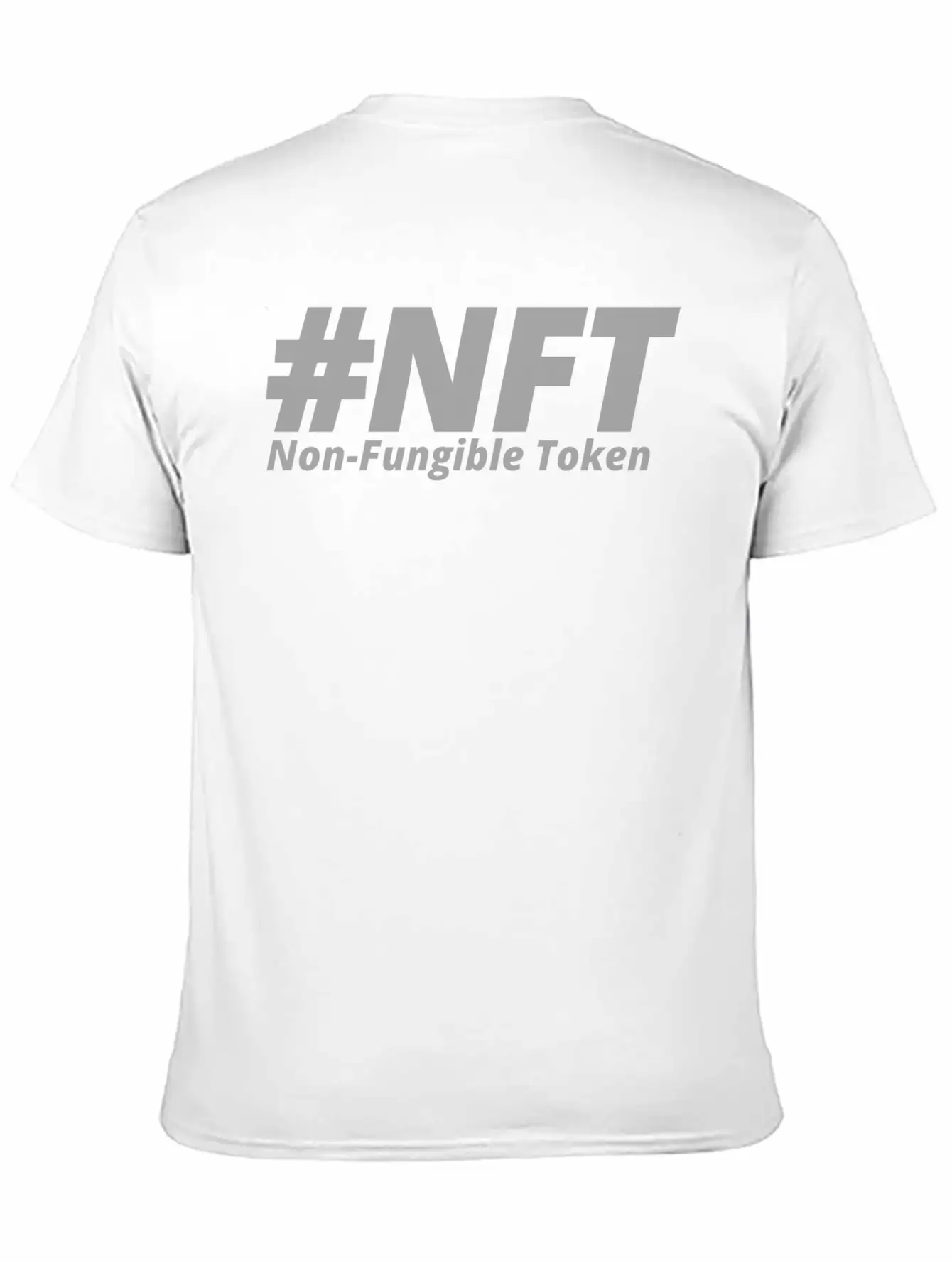 NFT; Non Fungible Token Essential Cotton Tee For Daily Outfits – Unisex Style