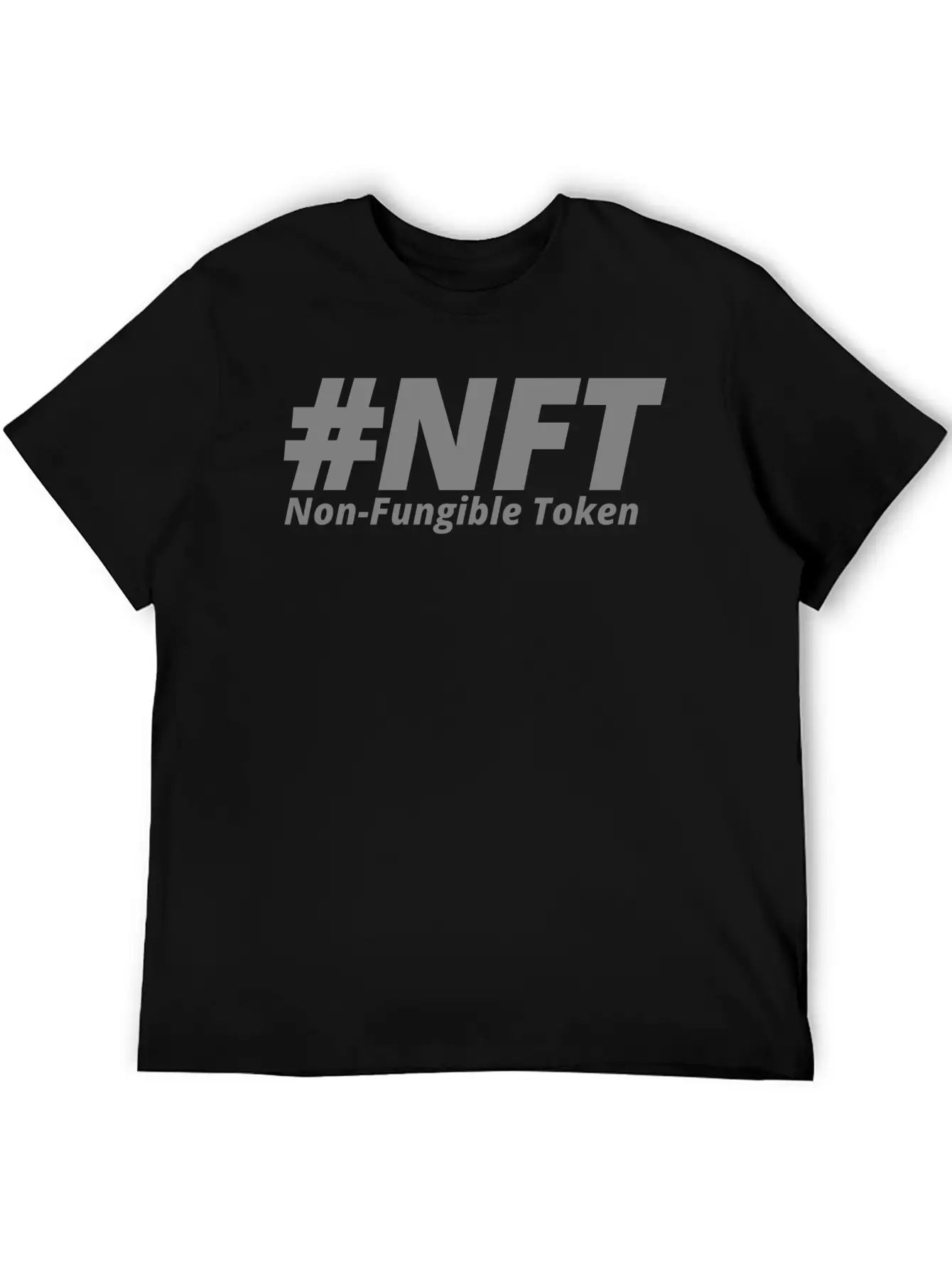 NFT; Non Fungible Token Essential Cotton Tee For Daily Outfits – Unisex Style