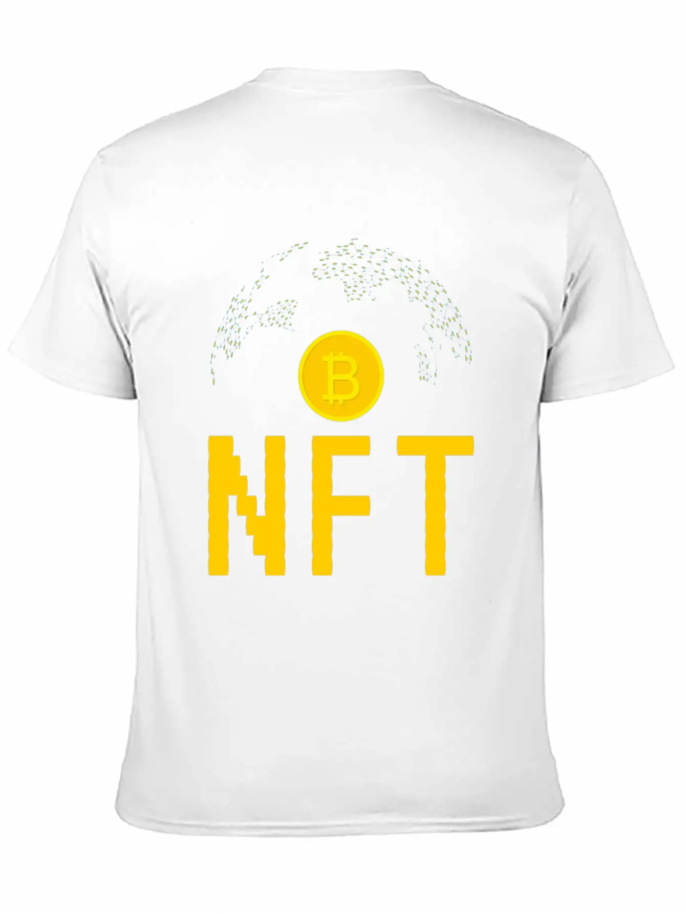 NFT Non-Fungible Token NFTs Funny BTC Lightweight Cotton T-Shirt – Daily Comfort Graphic Shirt