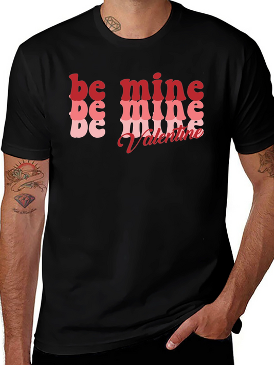 Be Mine Valentine T-Shirt - Retro Graphic Tee
