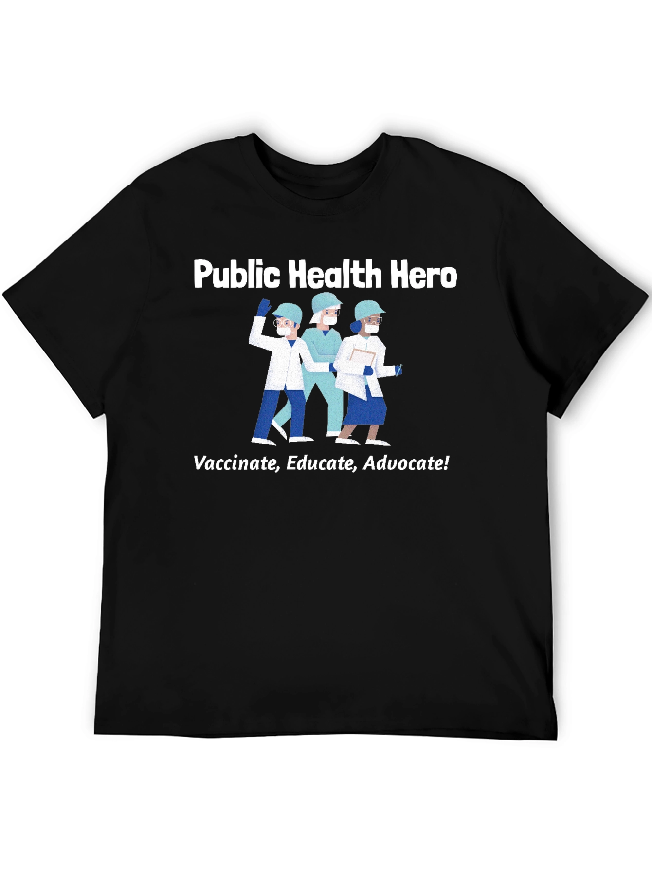 Public Health Hero Graphic T-Shirt