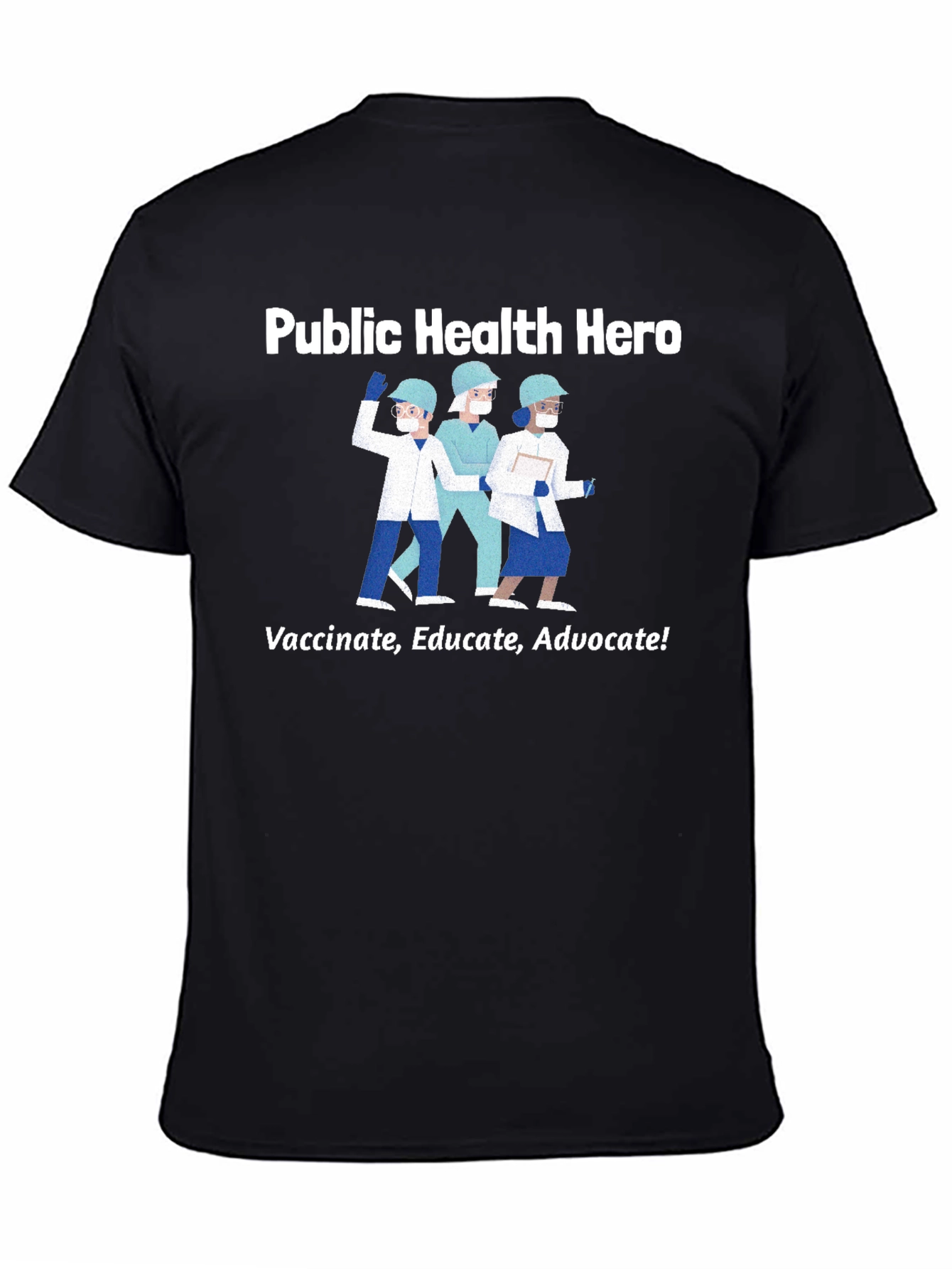 Public Health Hero Graphic T-Shirt