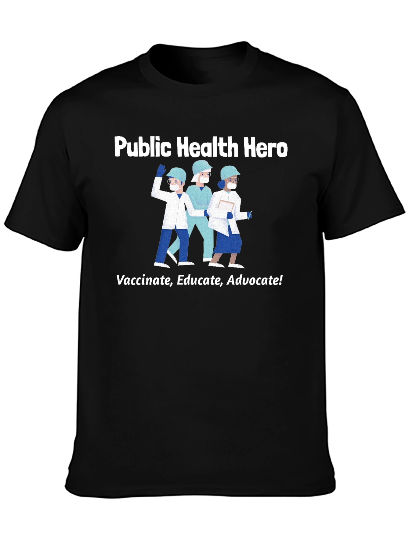 Public Health Hero Graphic T-Shirt