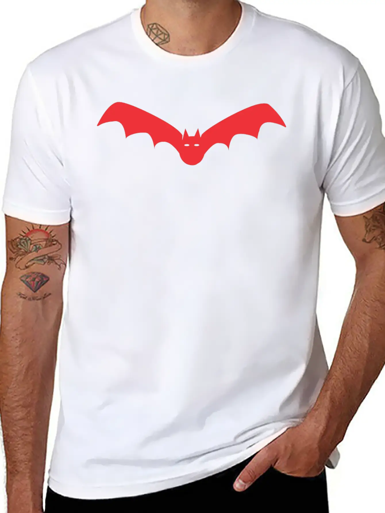 Night Bat Soft Cotton Short Sleeve Tee – Unisex Wardrobe Staple