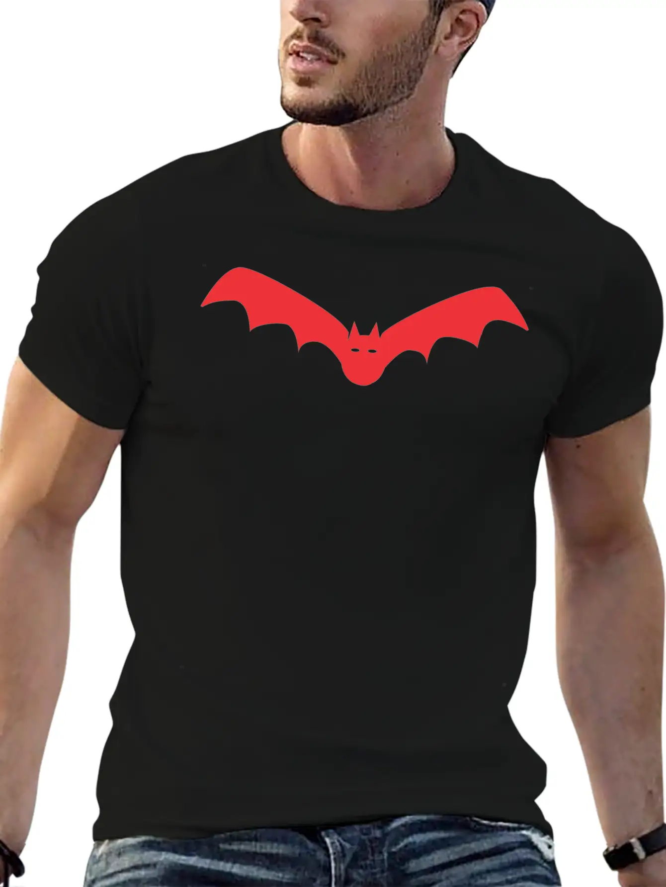 Night Bat Soft Cotton Short Sleeve Tee – Unisex Wardrobe Staple