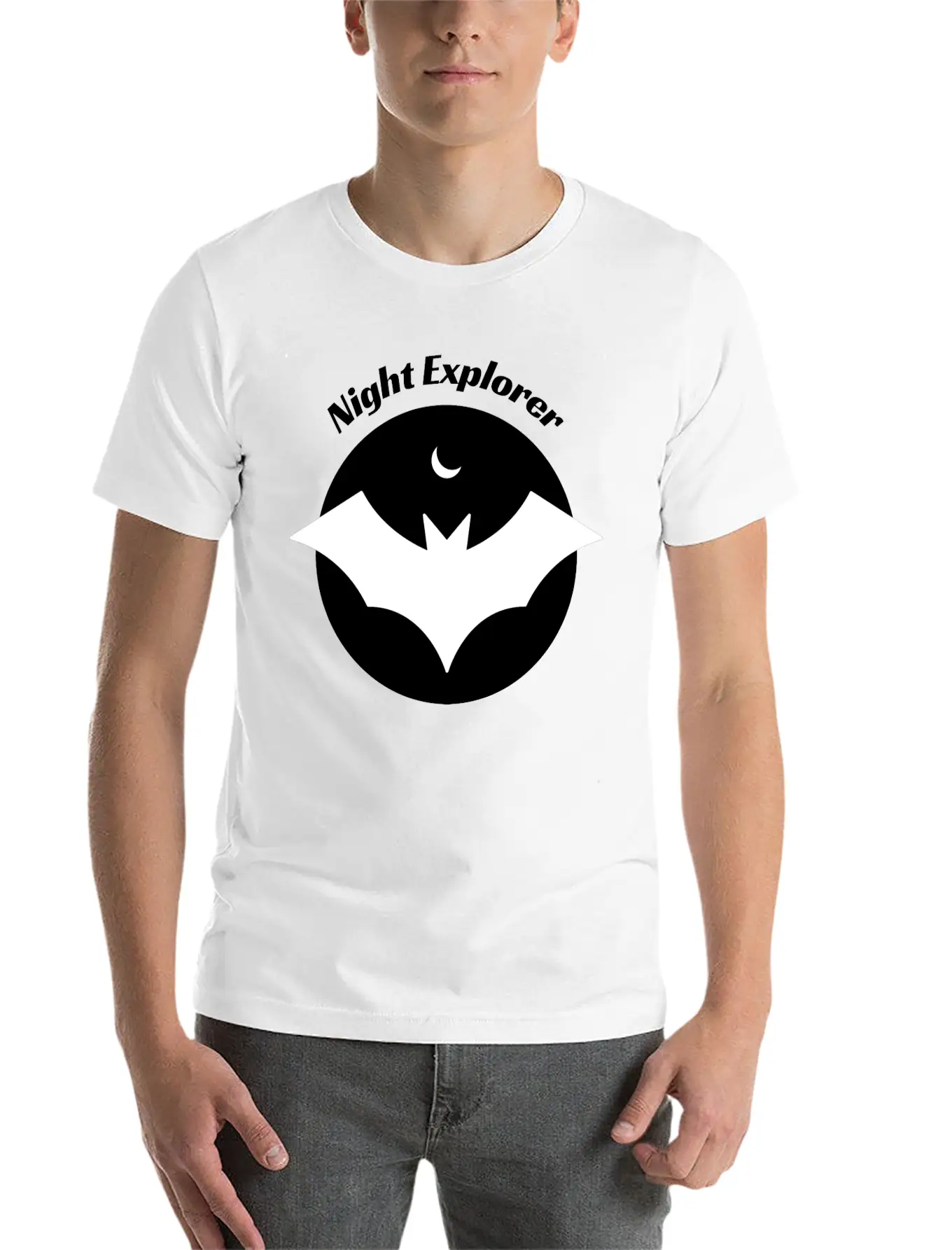 Night Explorer Relaxed Everyday Tee – Lightweight And Durable Cotton