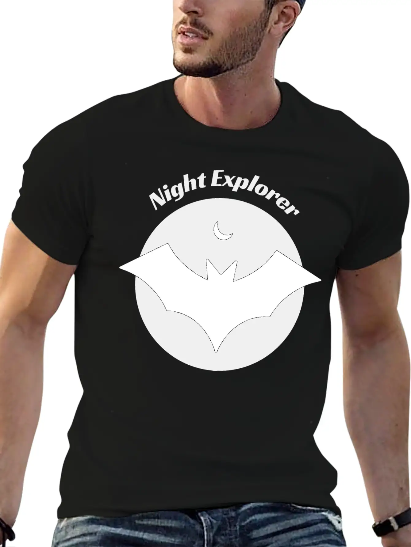 Night Explorer Relaxed Everyday Tee – Lightweight And Durable Cotton