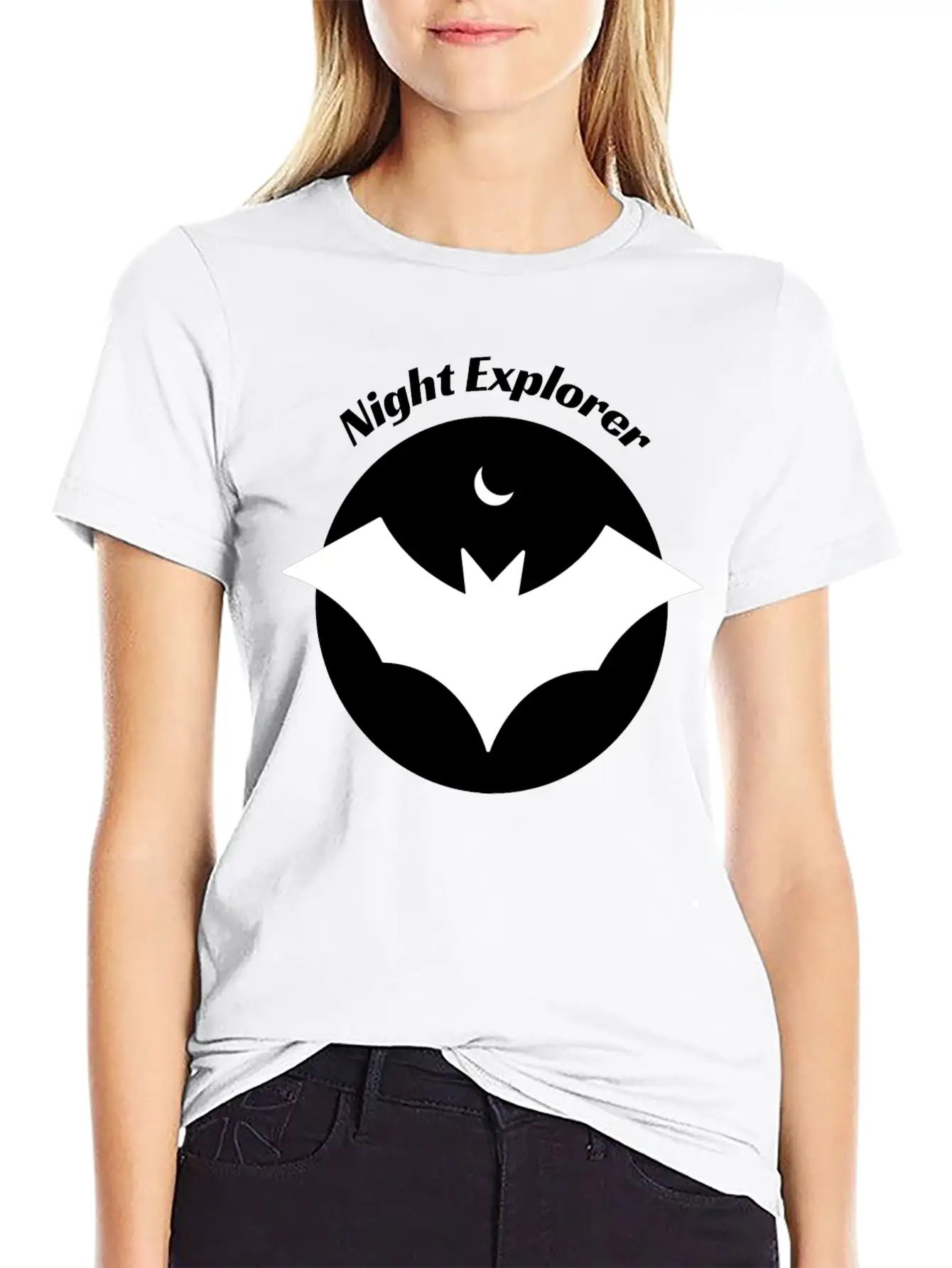 Night Explorer Relaxed Everyday Tee – Lightweight And Durable Cotton