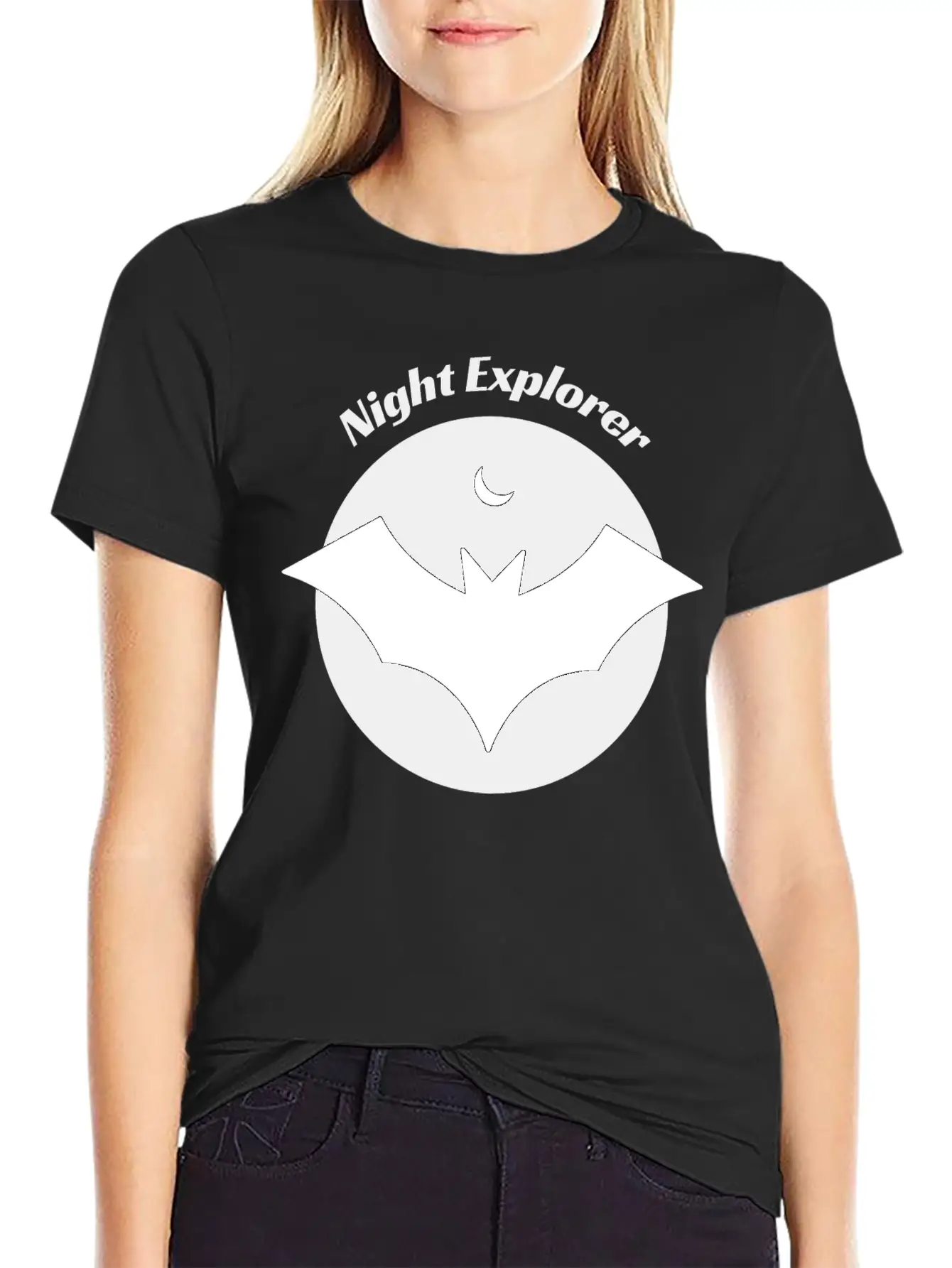 Night Explorer Relaxed Everyday Tee – Lightweight And Durable Cotton