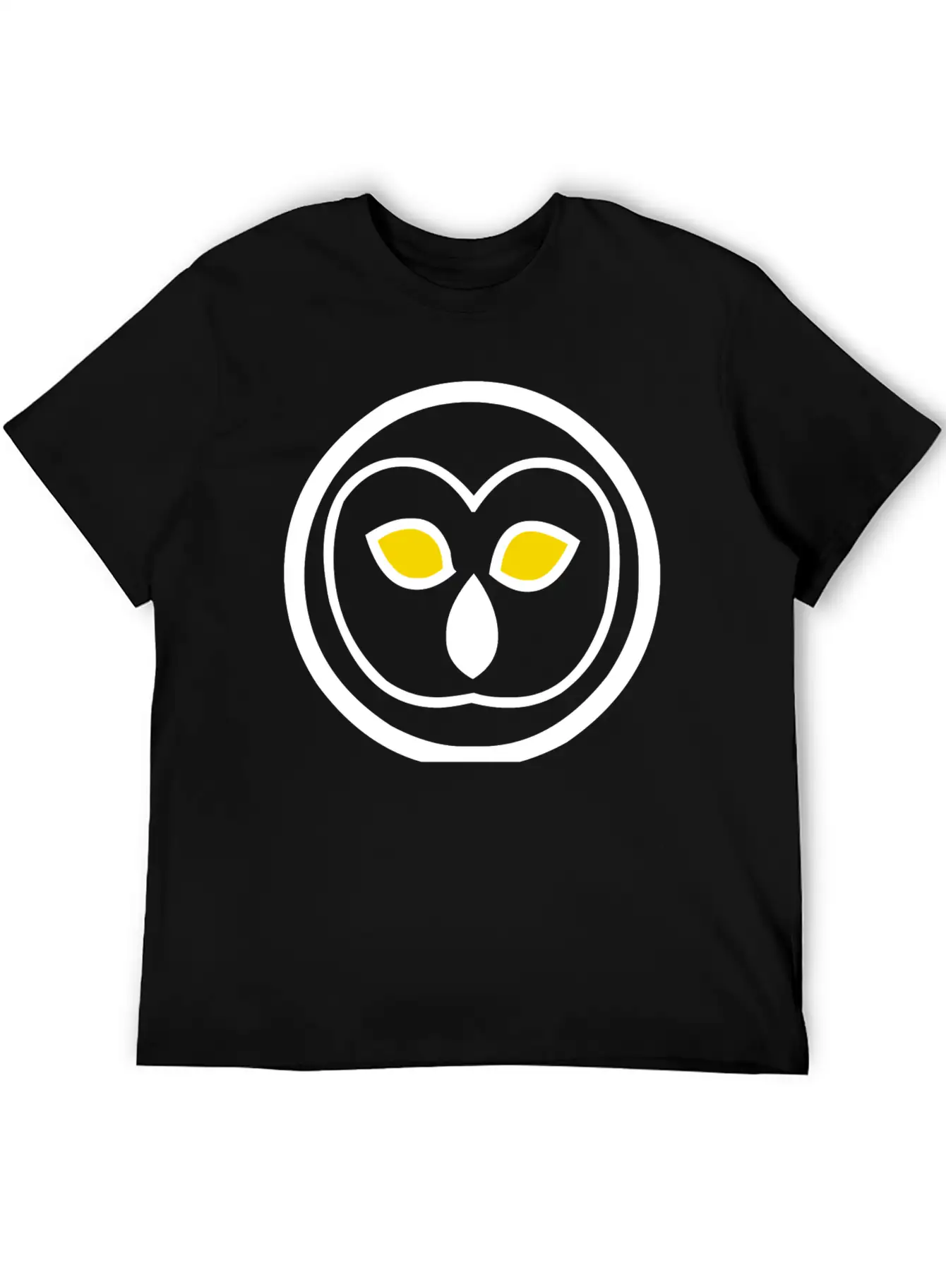 Night Owl Emblem – Light Unisex Casual T-Shirt – Clean Design For Daily Comfort