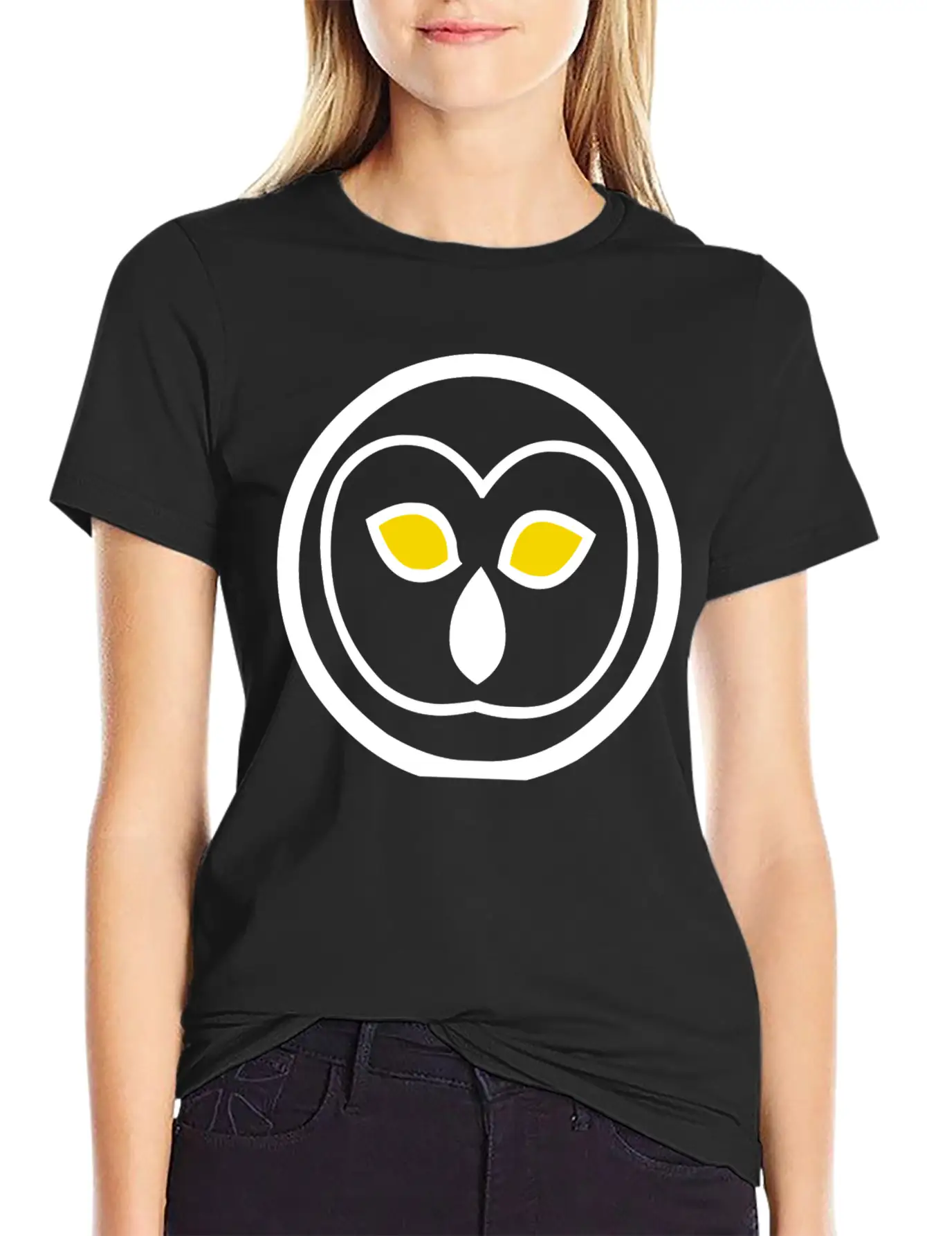 Night Owl Emblem – Light Unisex Casual T-Shirt – Clean Design For Daily Comfort