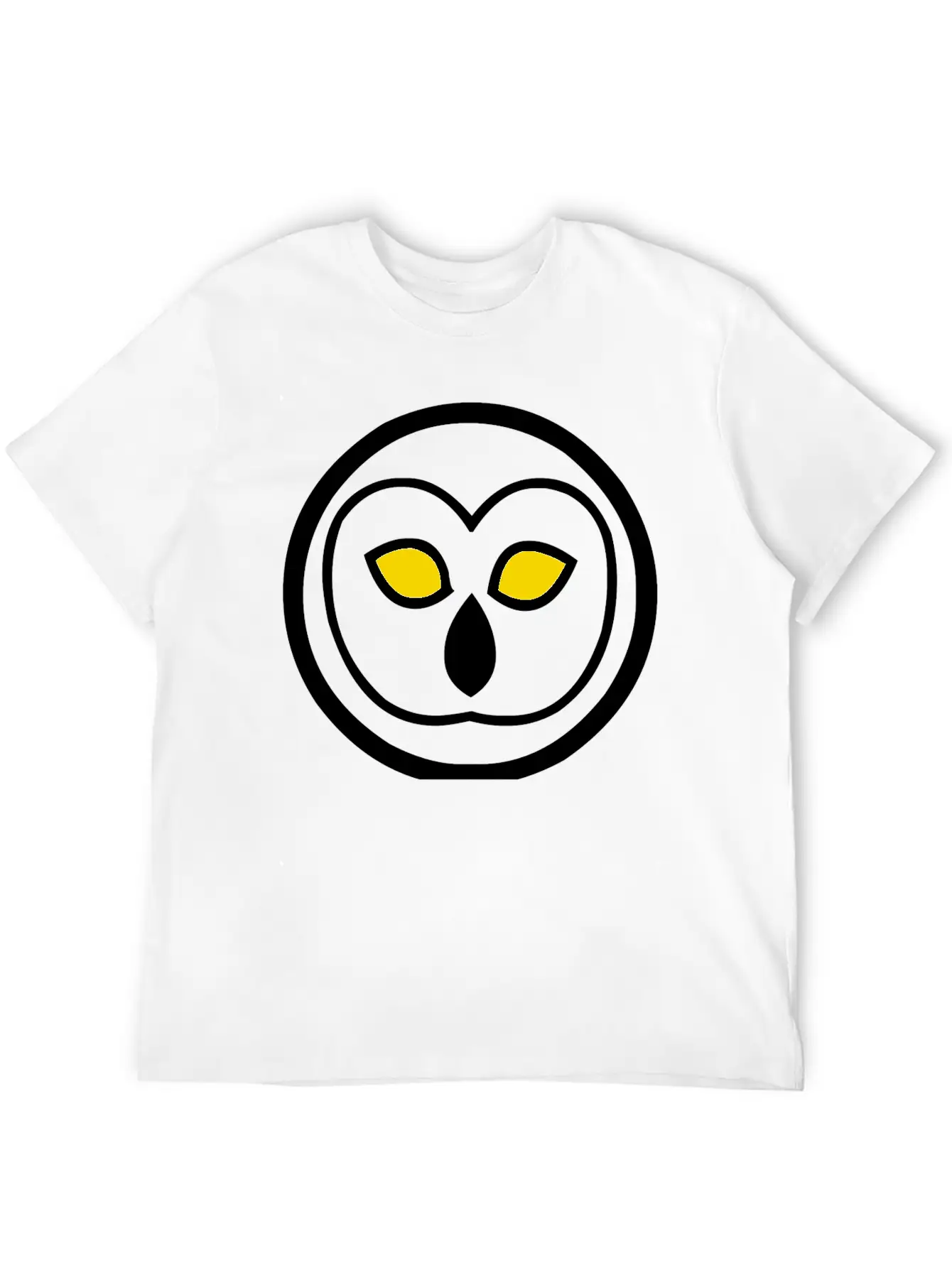Night Owl Emblem – Light Unisex Casual T-Shirt – Clean Design For Daily Comfort