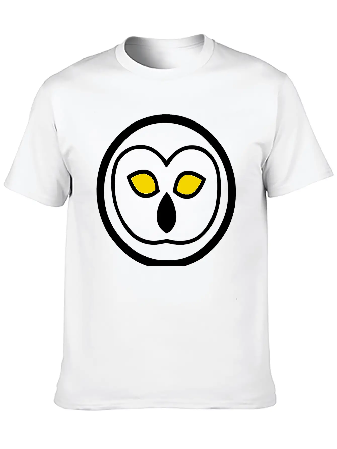 Night Owl Emblem – Light Unisex Casual T-Shirt – Clean Design For Daily Comfort