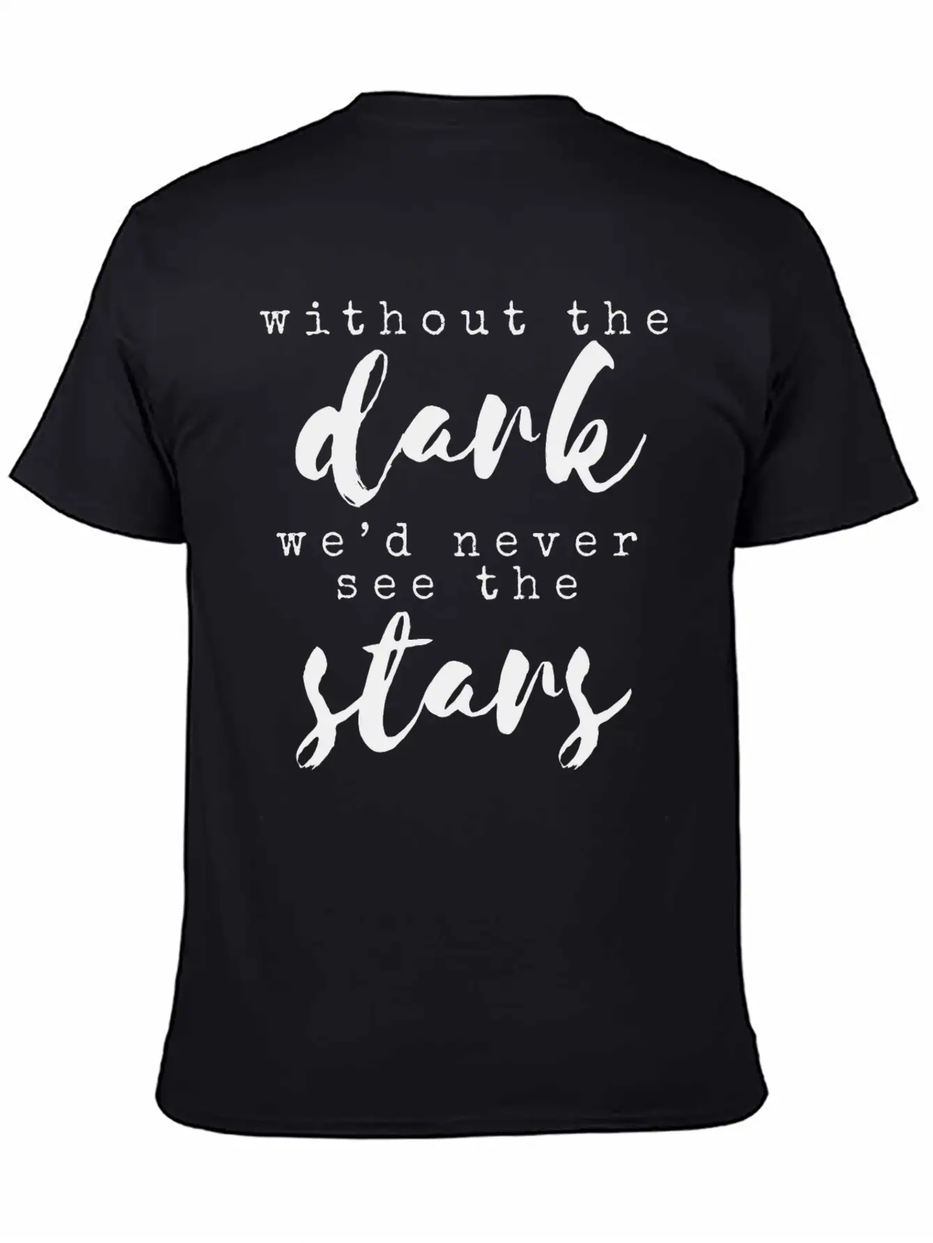 Night Stars Unisex Casual T-Shirt – Clean Design For Daily Comfort