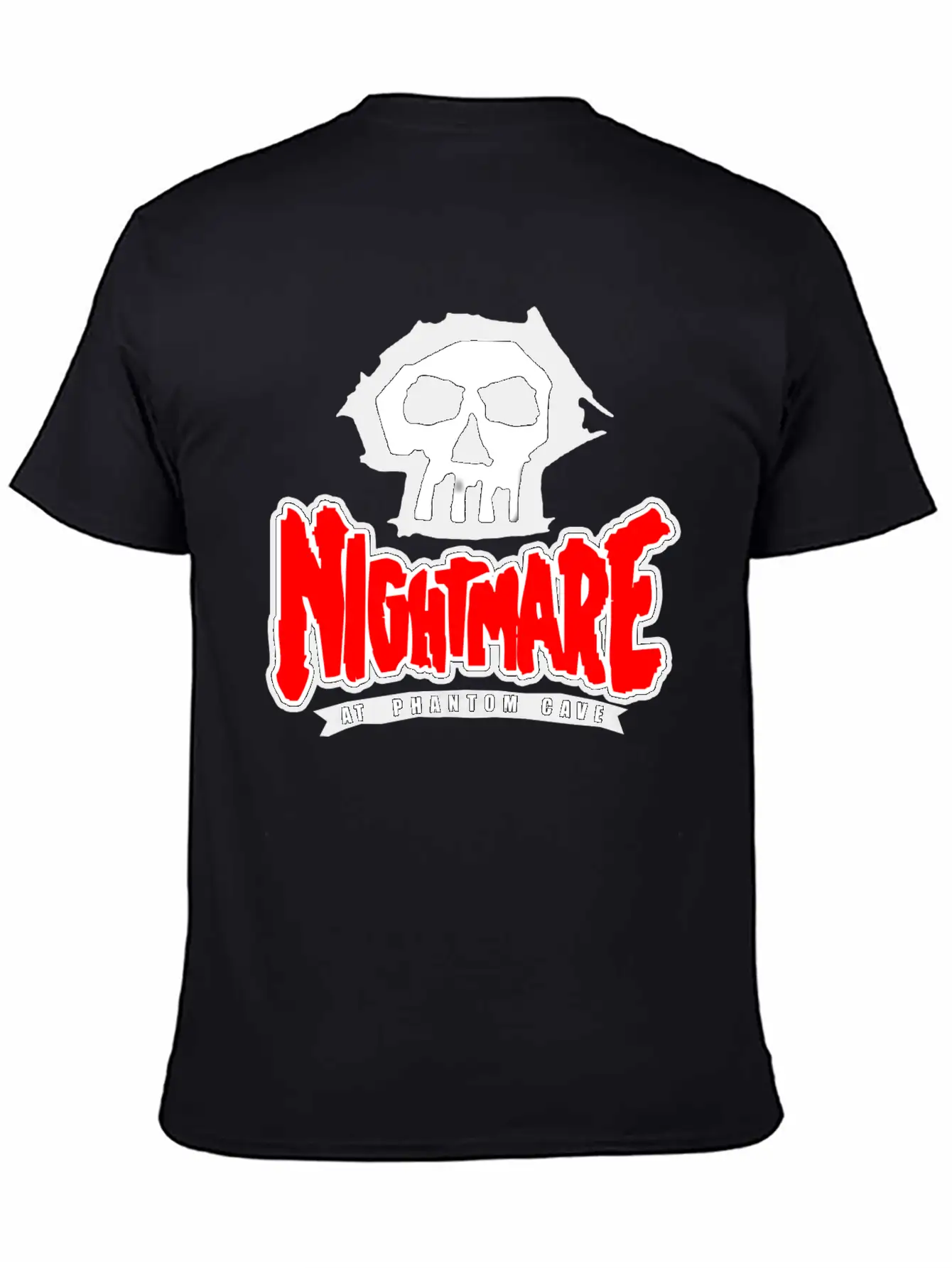 Nightmare At Phantom Cave Roller Coaster Nostalgia Relaxed Everyday Tee – Lightweight And Durable Cotton