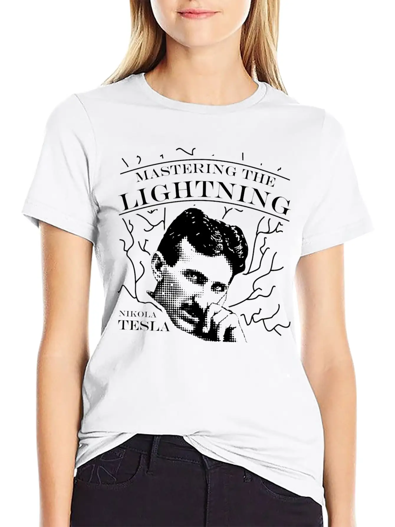 Nikola Tesla Genius Master Energy Power Force Basic Graphic T-Shirt – Daily Comfort In Soft Cotton
