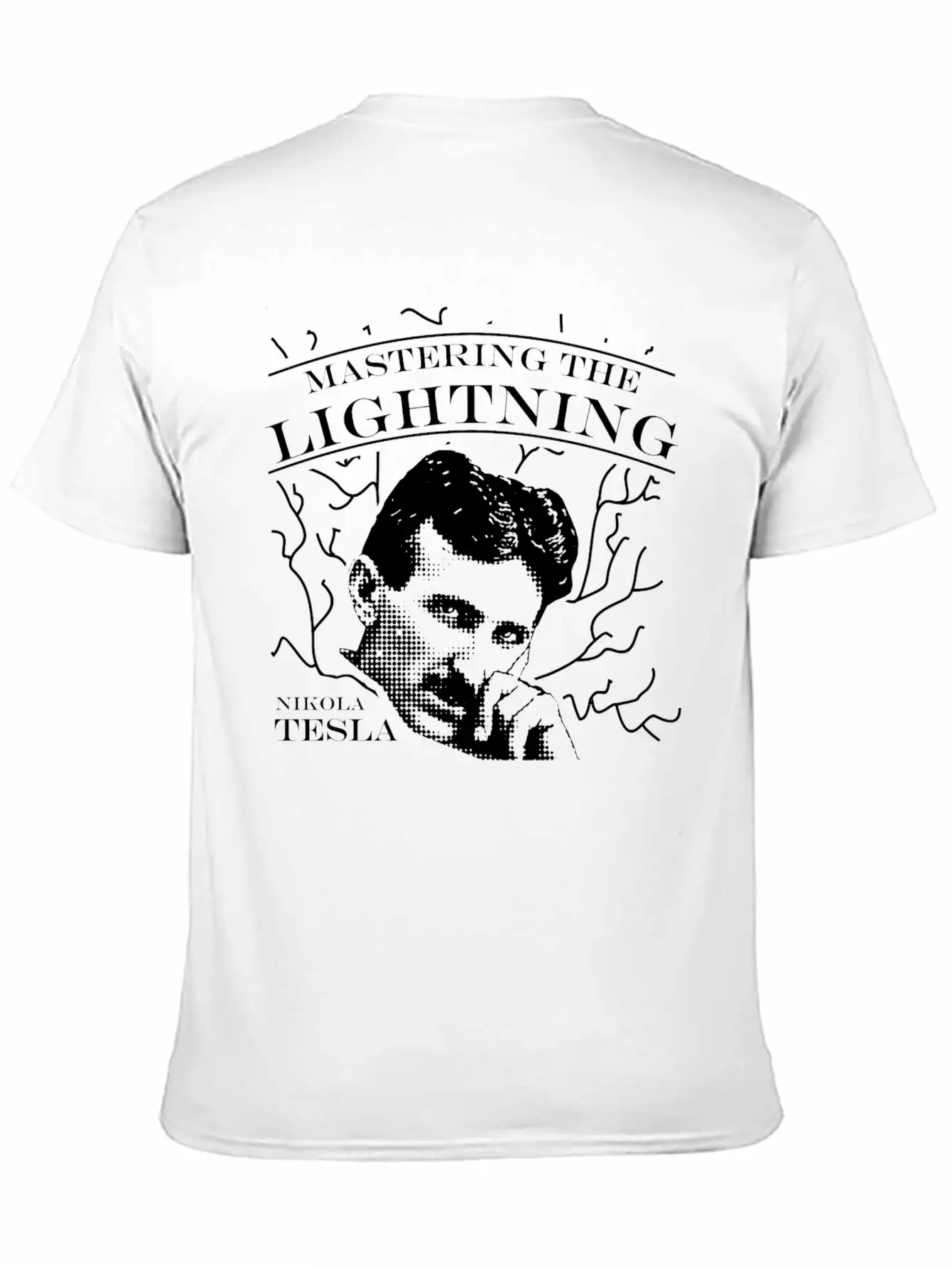 Nikola Tesla Genius Master Energy Power Force Basic Graphic T-Shirt – Daily Comfort In Soft Cotton