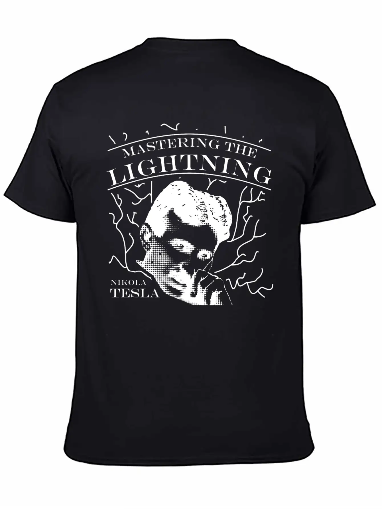 Nikola Tesla Genius Master Energy Power Force Basic Graphic T-Shirt – Daily Comfort In Soft Cotton