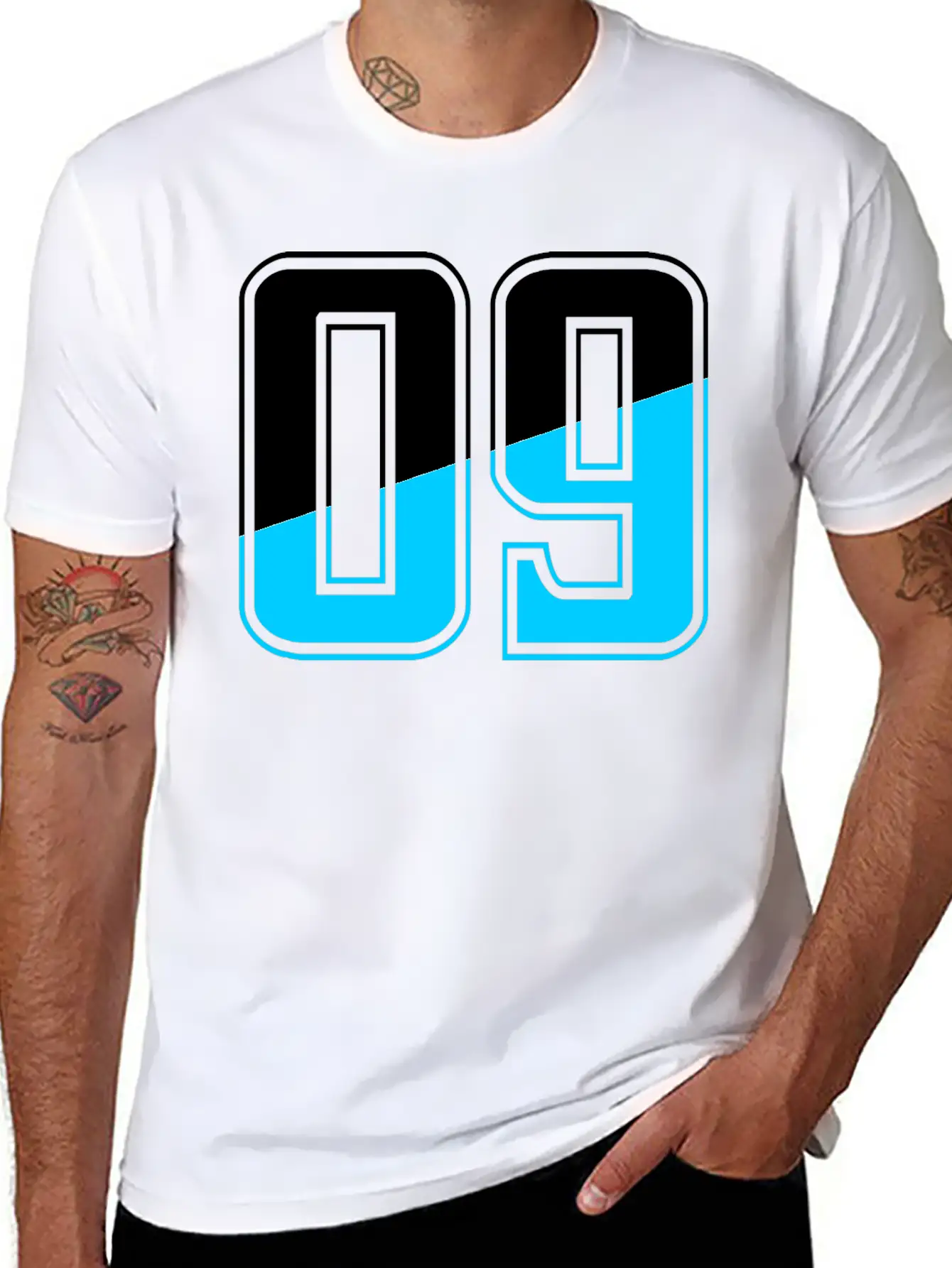 Nine Number Tshirt Unisex Casual T-Shirt – Clean Design For Daily Comfort