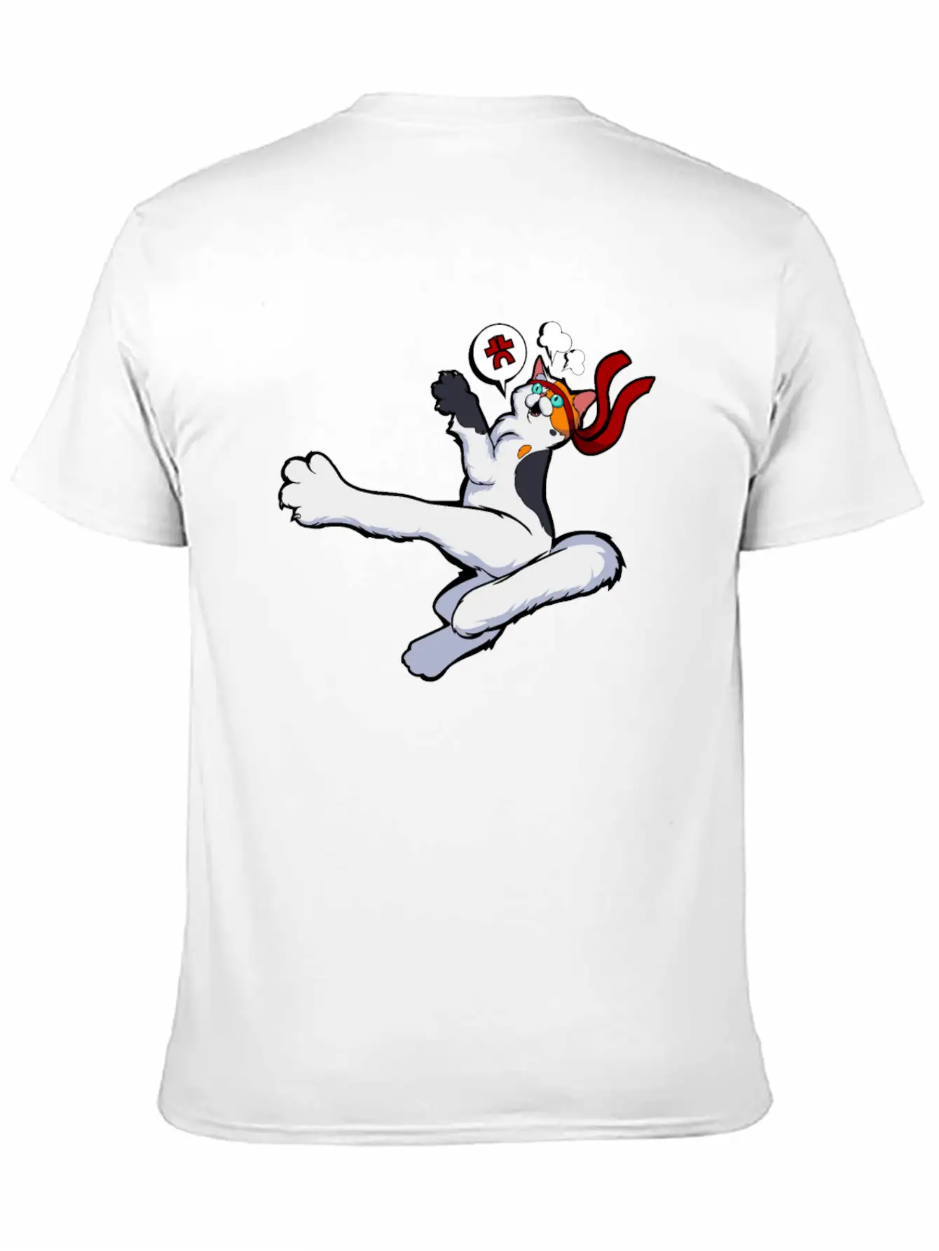 Ninja Japanese Anime Samurai Warrior Cat Unisex Casual T-Shirt – Clean Design For Daily Comfort