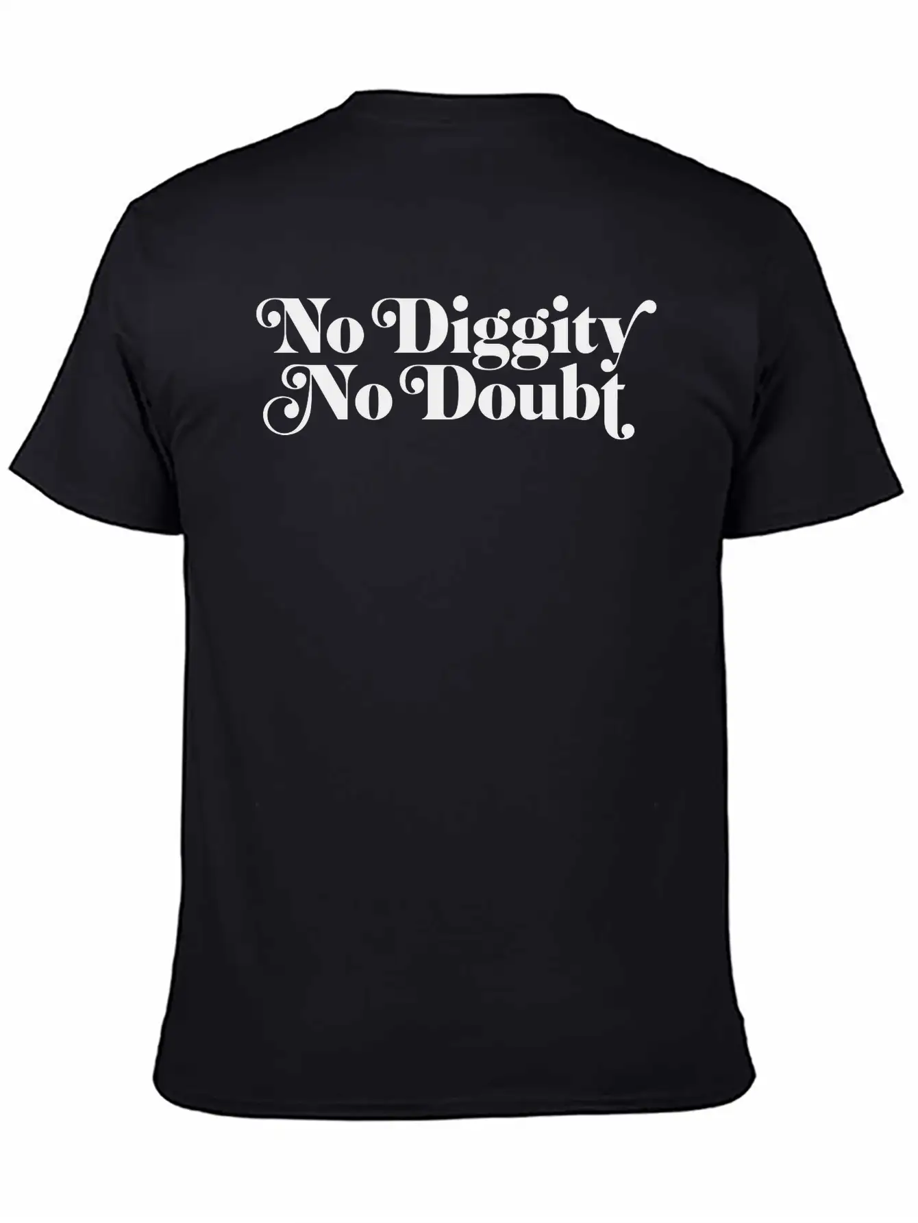 No Diggity Vintage Modern Fit Casual T-Shirt – Clean And Versatile Design