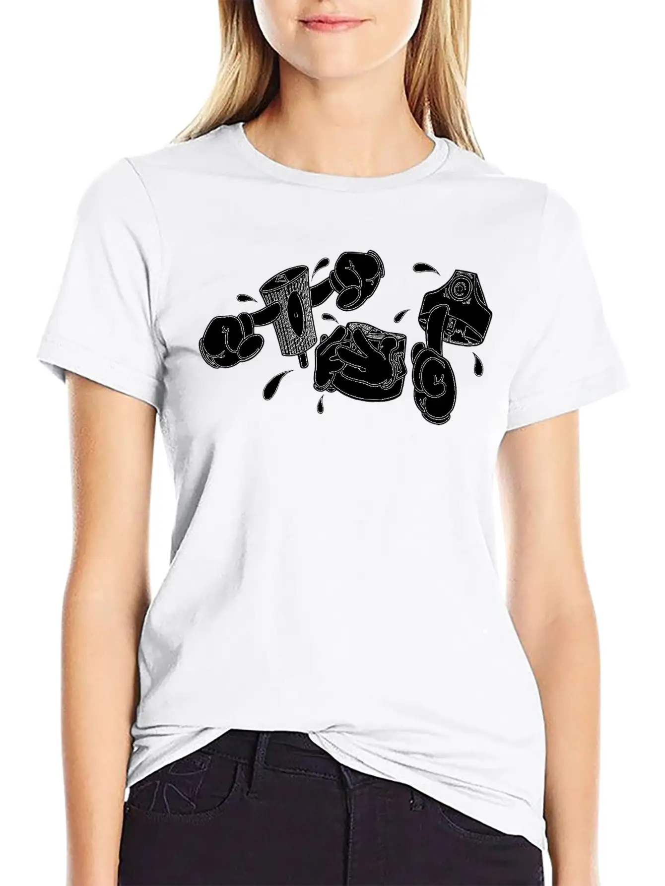 No Evil, Graffiti, Fat Cap Style 6.0 Soft Cotton Short Sleeve Tee – Unisex Wardrobe Staple