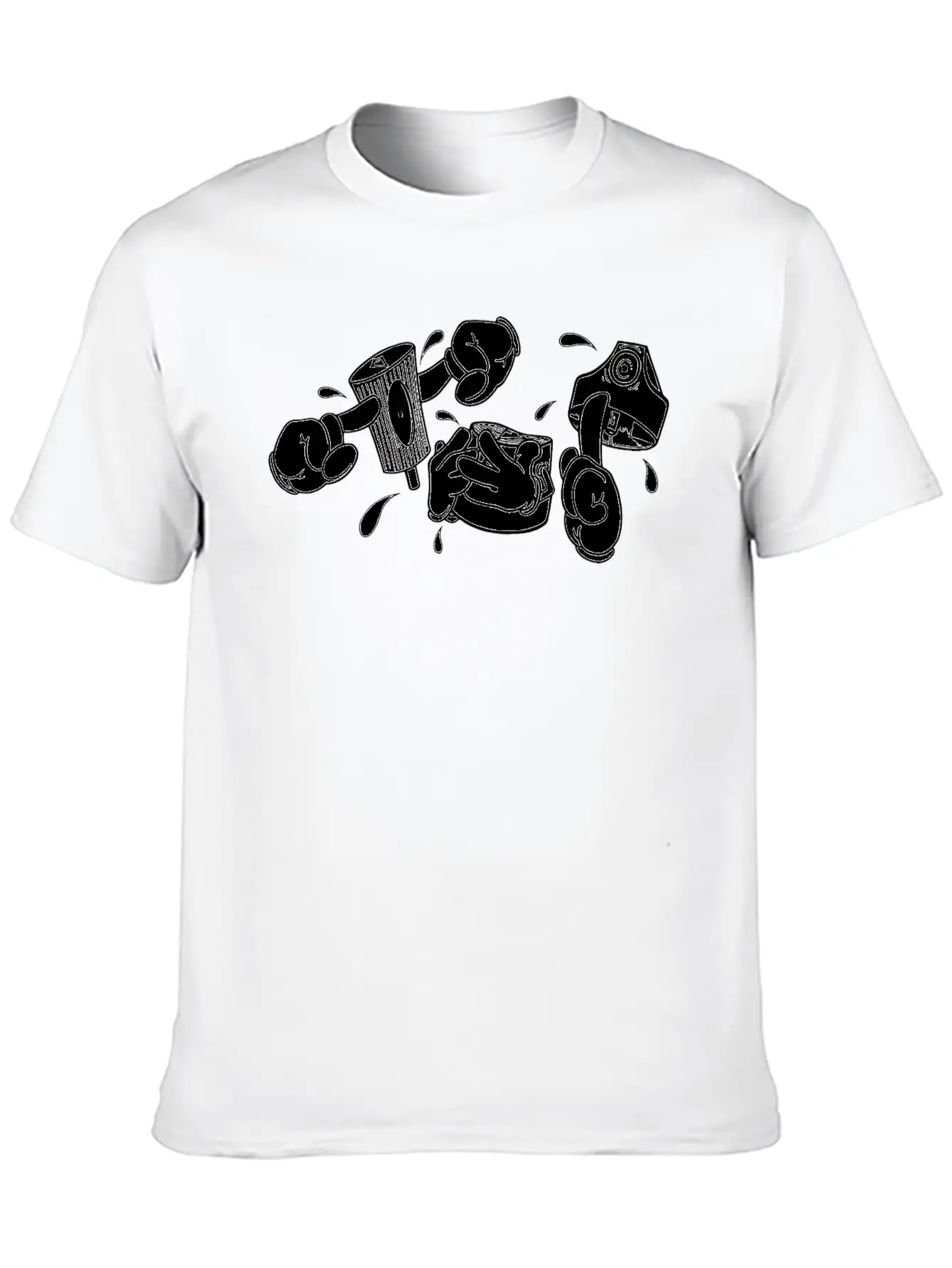 No Evil, Graffiti, Fat Cap Style 6.0 Soft Cotton Short Sleeve Tee – Unisex Wardrobe Staple