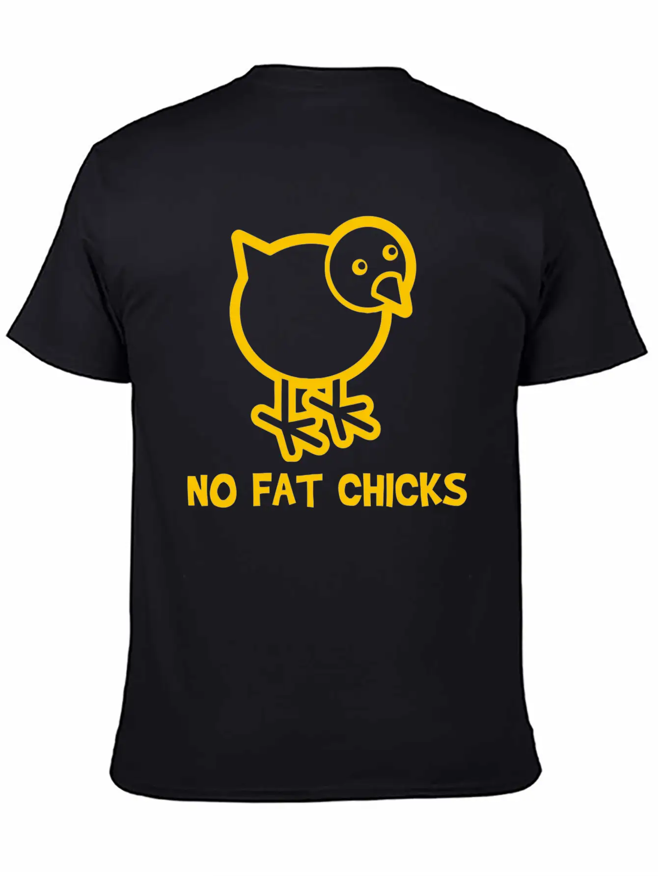 No Fat Chicks Soft Cotton Short Sleeve Tee – Unisex Wardrobe Staple