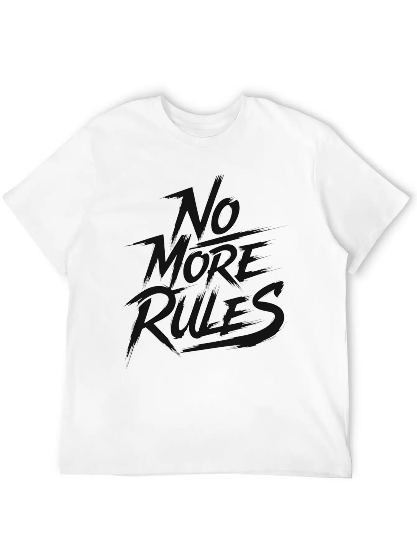 No More Rules Stylish Everyday T-Shirt – Unisex Basic Cotton Tee