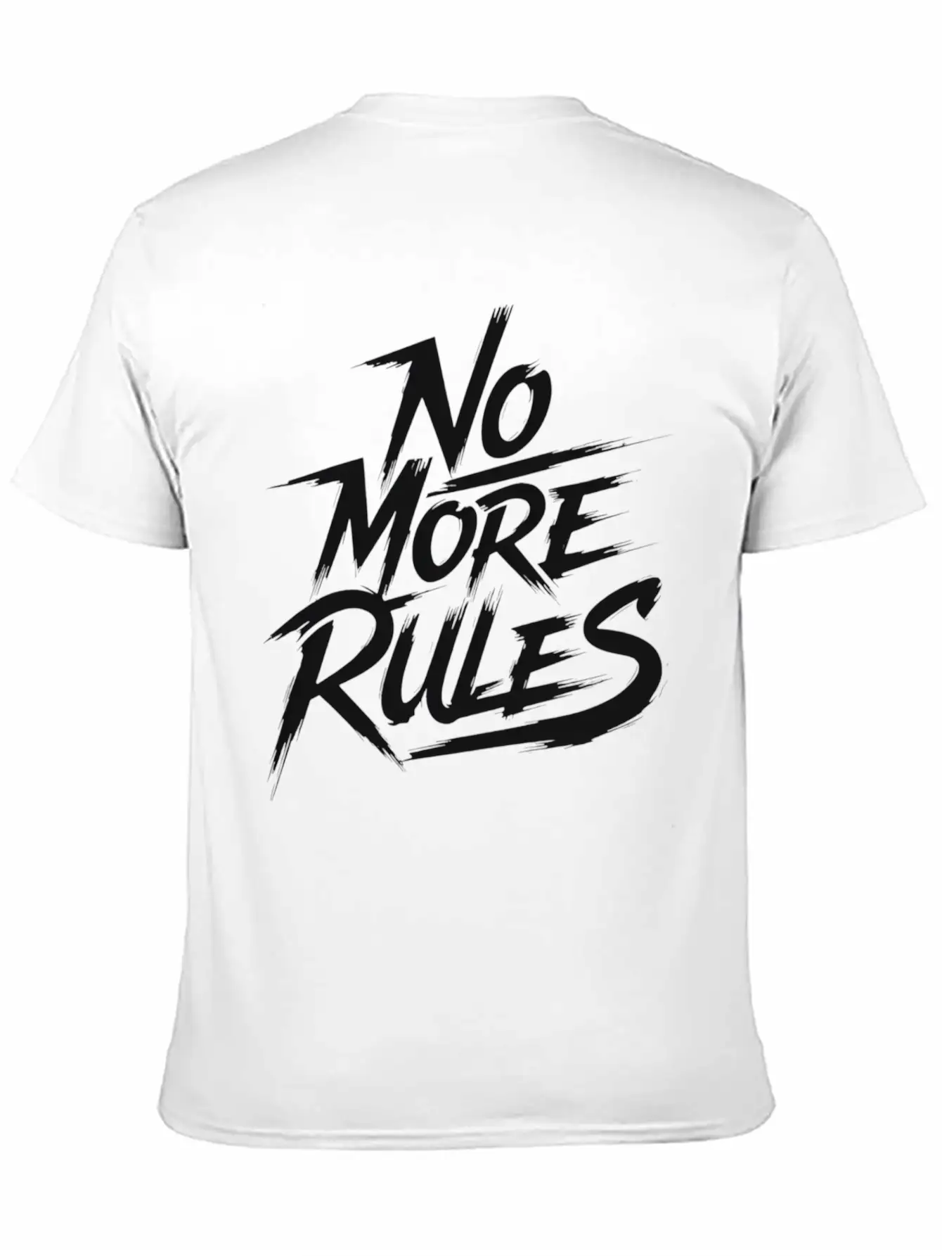 No More Rules Stylish Everyday T-Shirt – Unisex Basic Cotton Tee