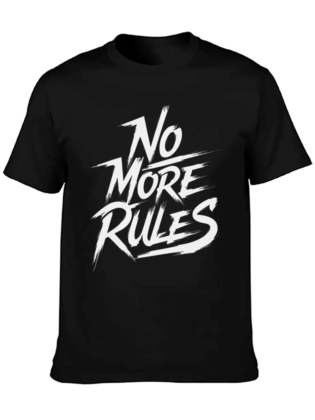 No More Rules Stylish Everyday T-Shirt – Unisex Basic Cotton Tee