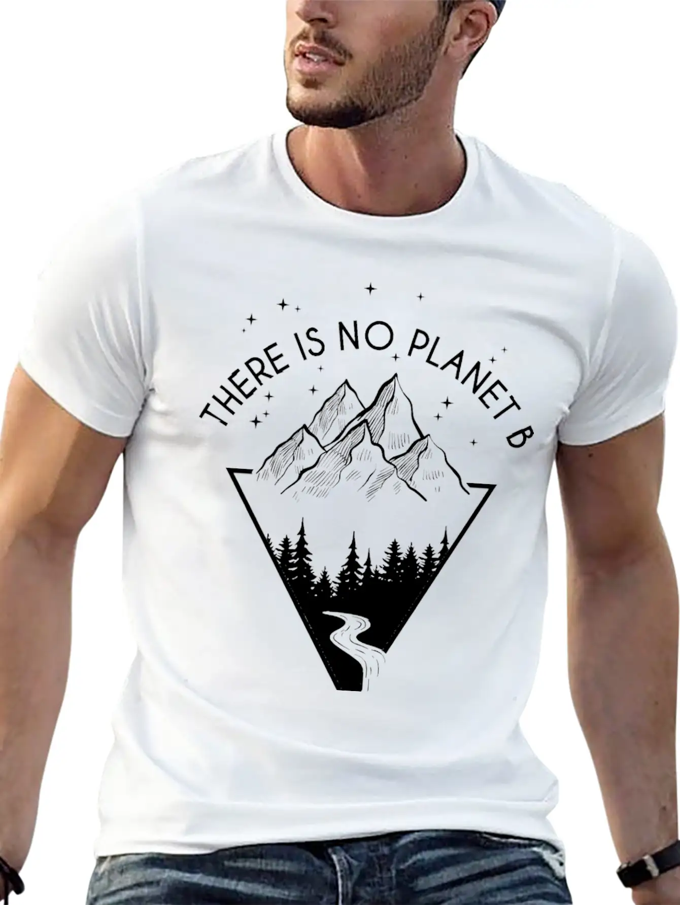 No Planet B - Environmental Protection Climate Stylish Everyday T-Shirt – Unisex Basic Cotton Tee