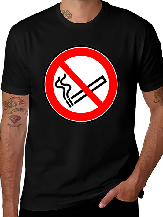No Smoking Rauchen Raucher2 Modern Fit Casual T-Shirt – Clean And Versatile Design