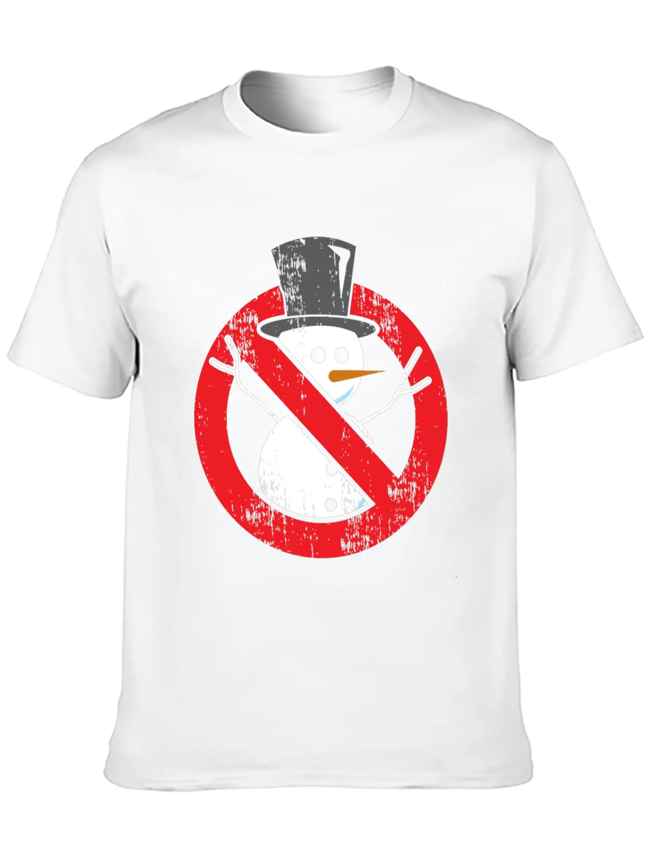 No Snowman Forbidden Anti Christmas Fun Sweater Comfortable Minimalist Graphic Tee – Summer Style Essential