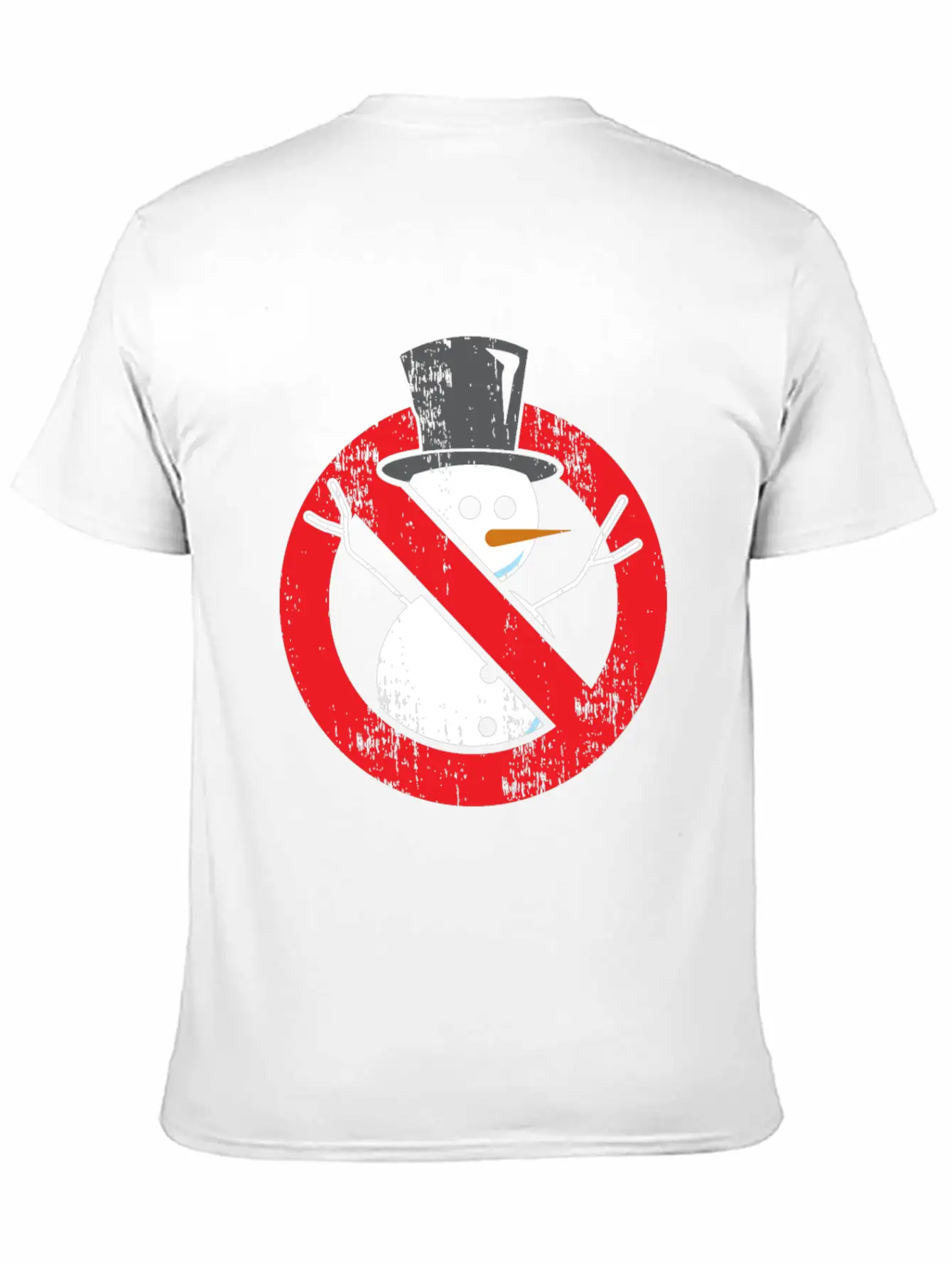 No Snowman Forbidden Anti Christmas Fun Sweater Comfortable Minimalist Graphic Tee – Summer Style Essential