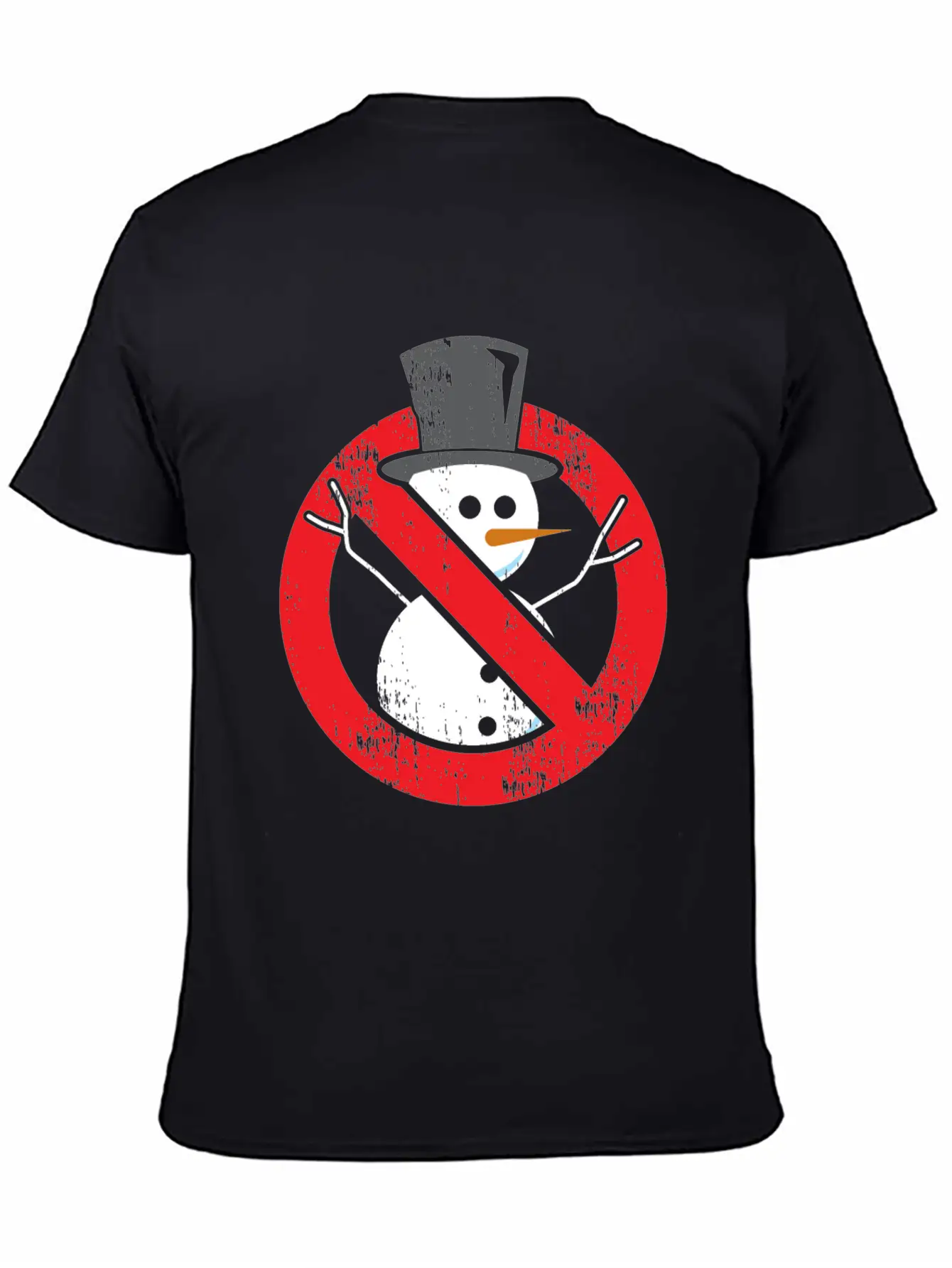 No Snowman Forbidden Anti Christmas Fun Sweater Comfortable Minimalist Graphic Tee – Summer Style Essential