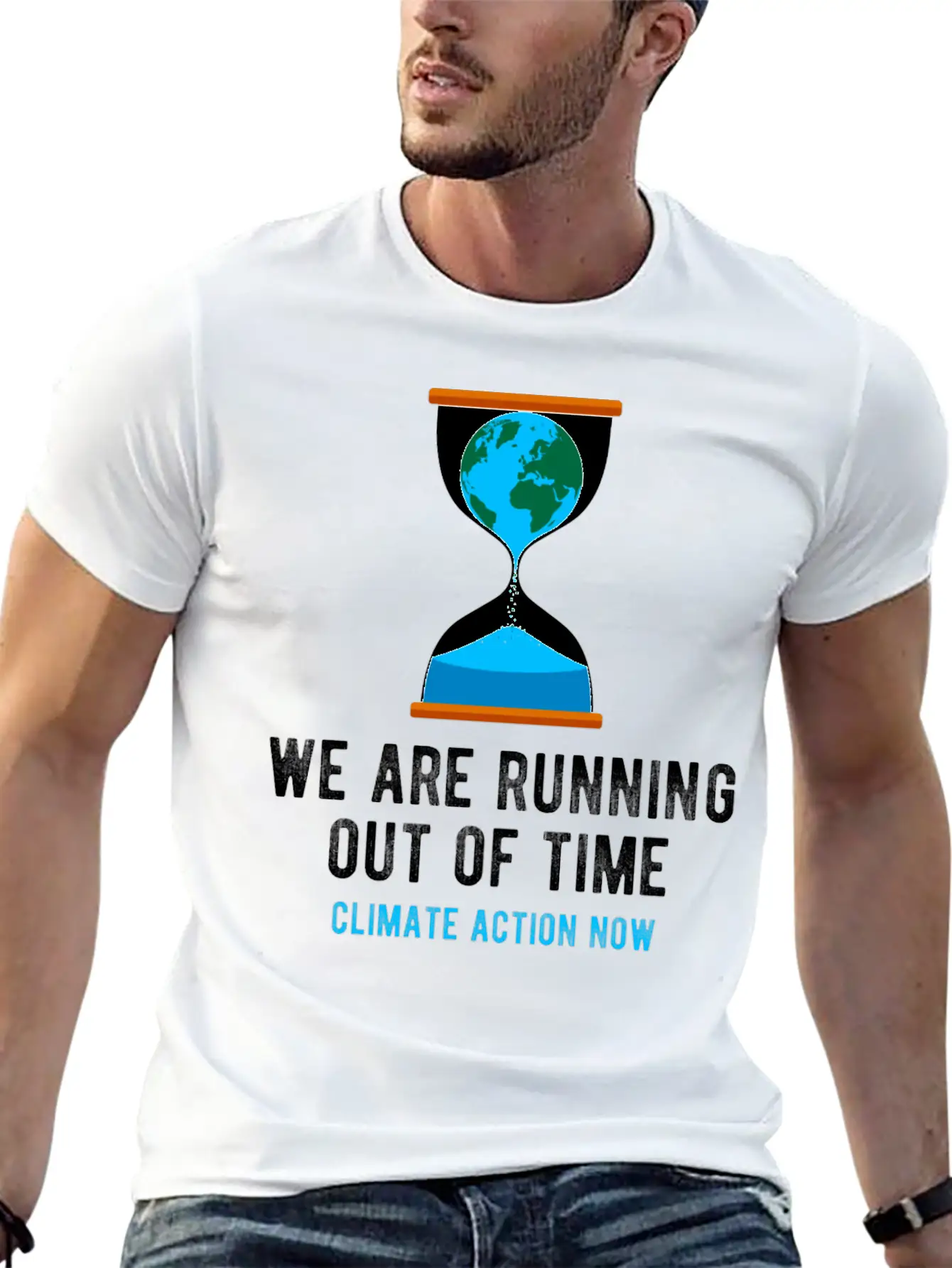 No Time Climate Action Now Lightweight Cotton T-Shirt – Daily Comfort Graphic Shirt