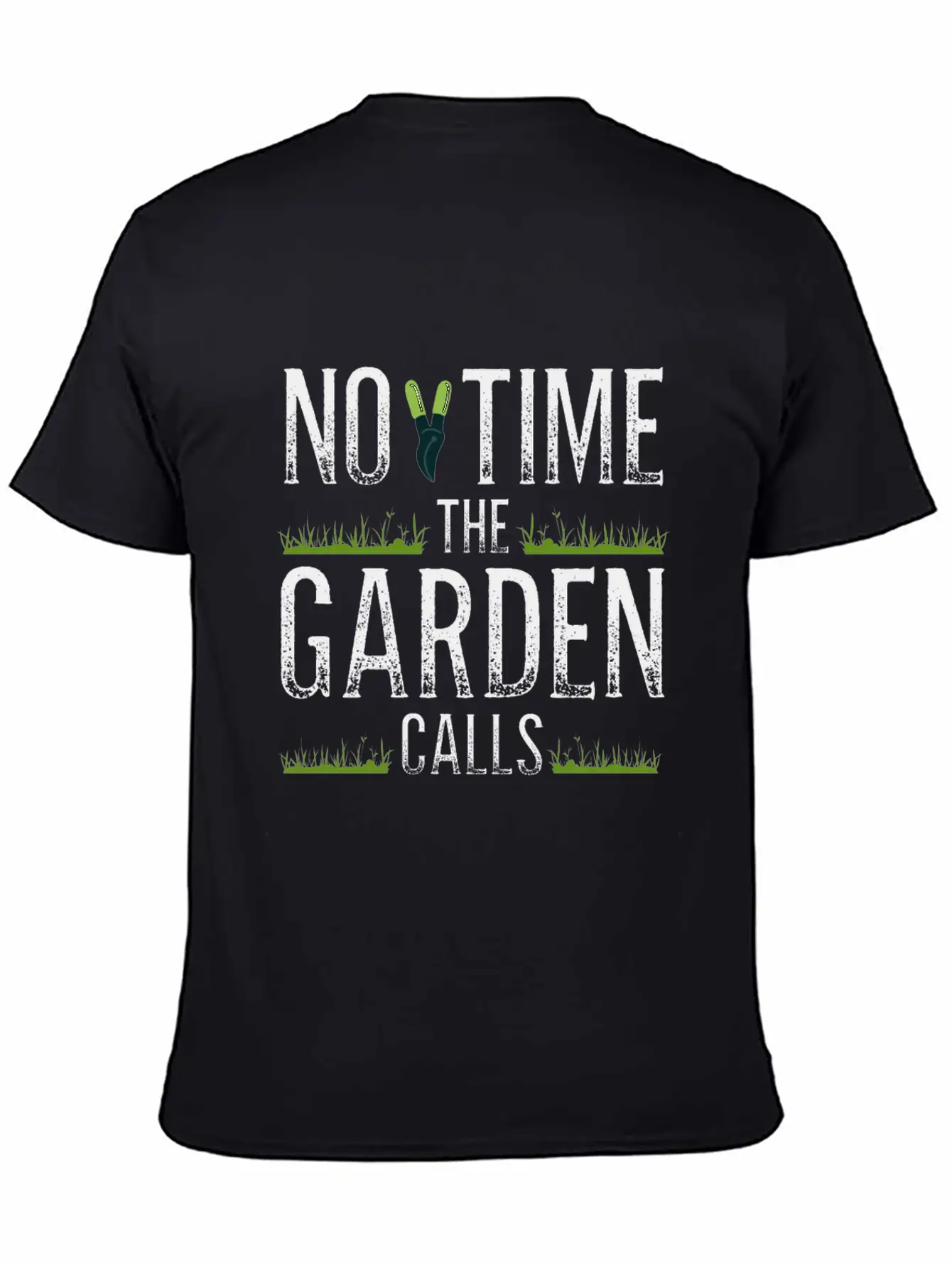 No Time The Garden Calls Comfortable Minimalist Graphic Tee – Summer Style Essential