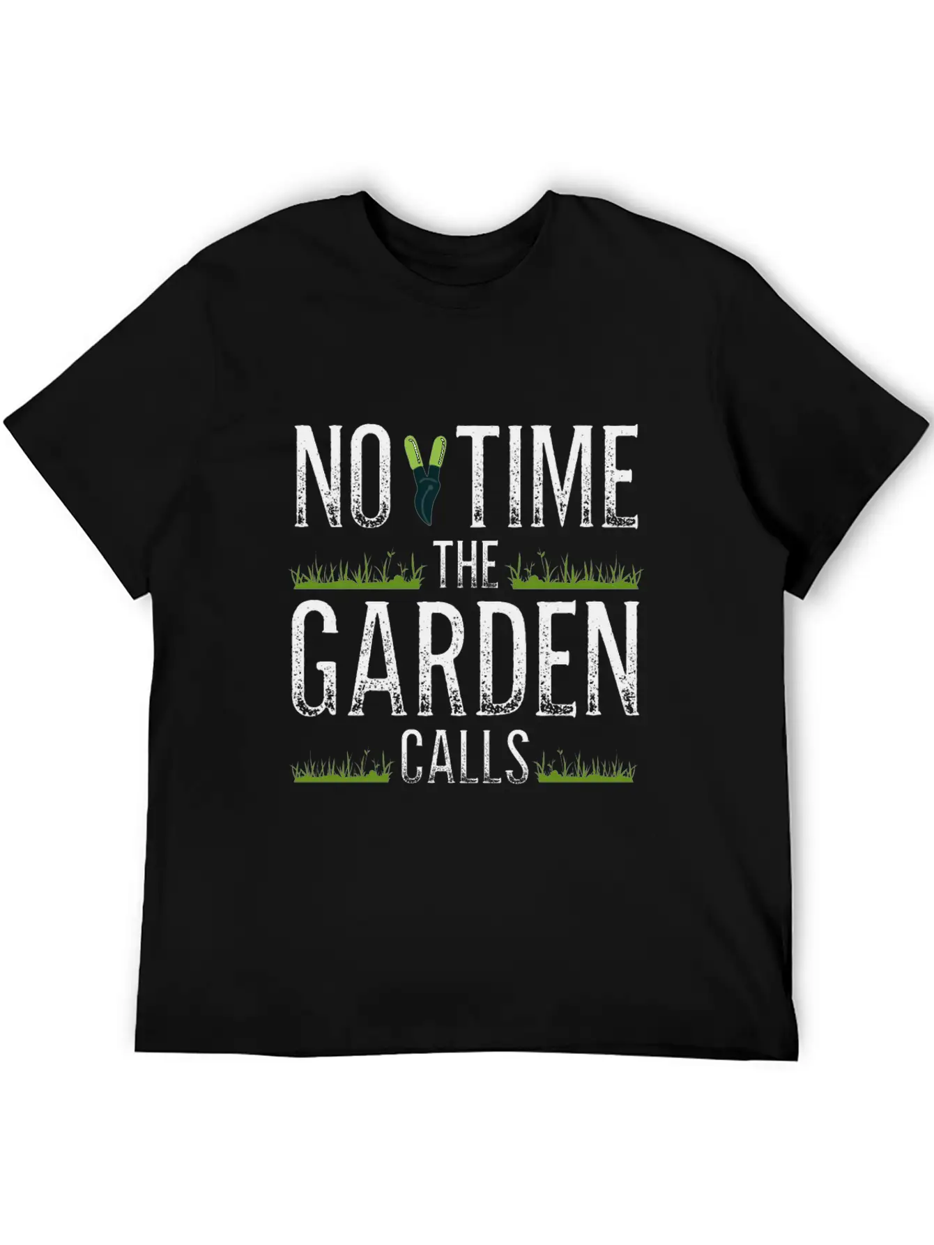 No Time The Garden Calls Comfortable Minimalist Graphic Tee – Summer Style Essential