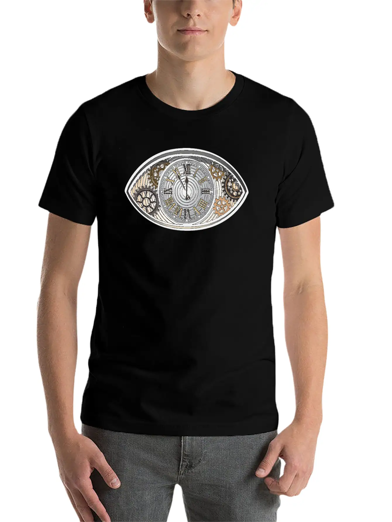 No Time To Waste - Vintage Eye 2 Soft Cotton Short Sleeve Tee – Unisex Wardrobe Staple
