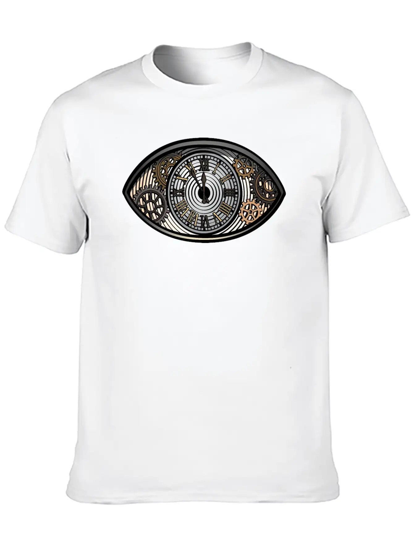No Time To Waste - Vintage Eye 2 Soft Cotton Short Sleeve Tee – Unisex Wardrobe Staple