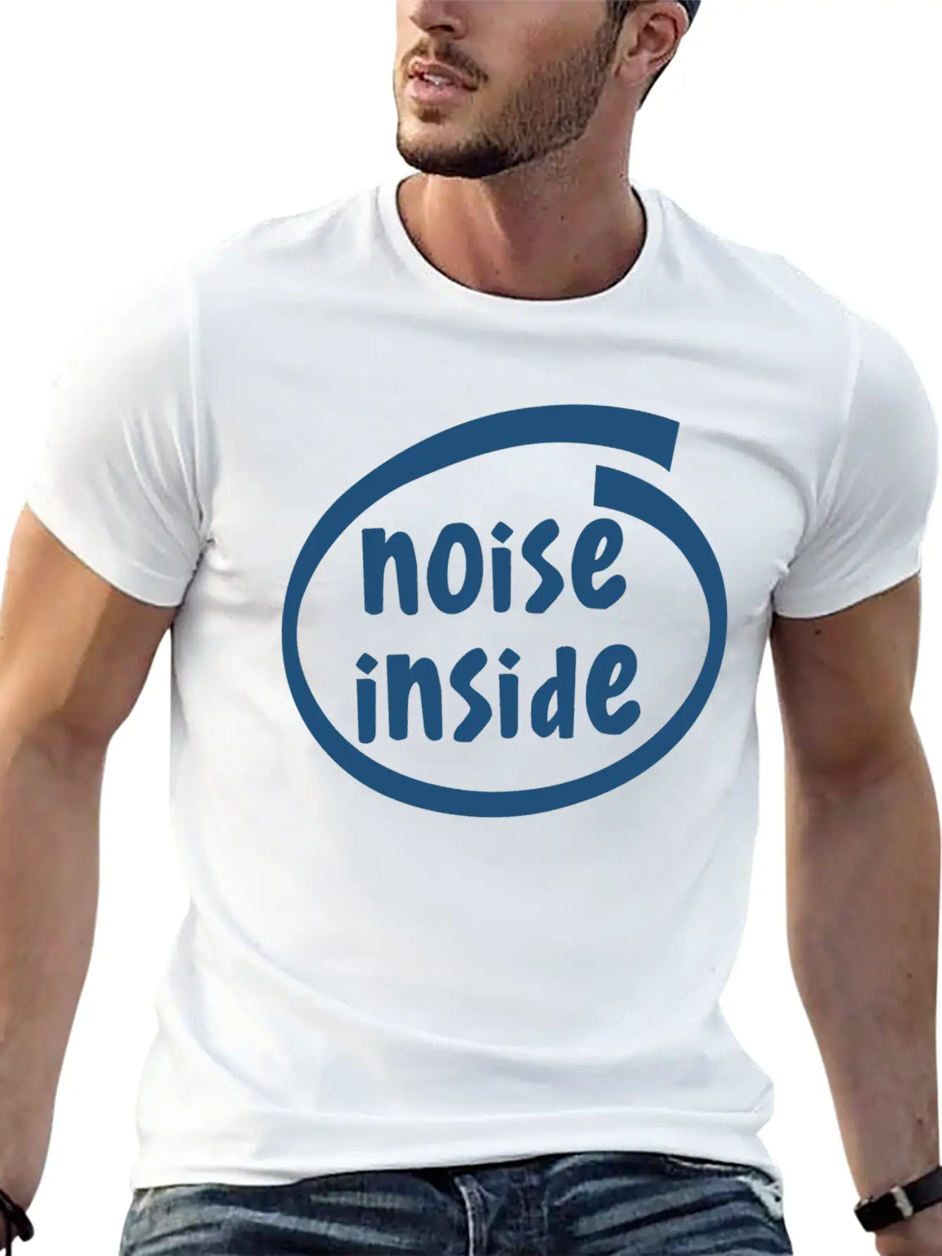 Noise Inside (1805C) Unisex Casual T-Shirt – Clean Design For Daily Comfort