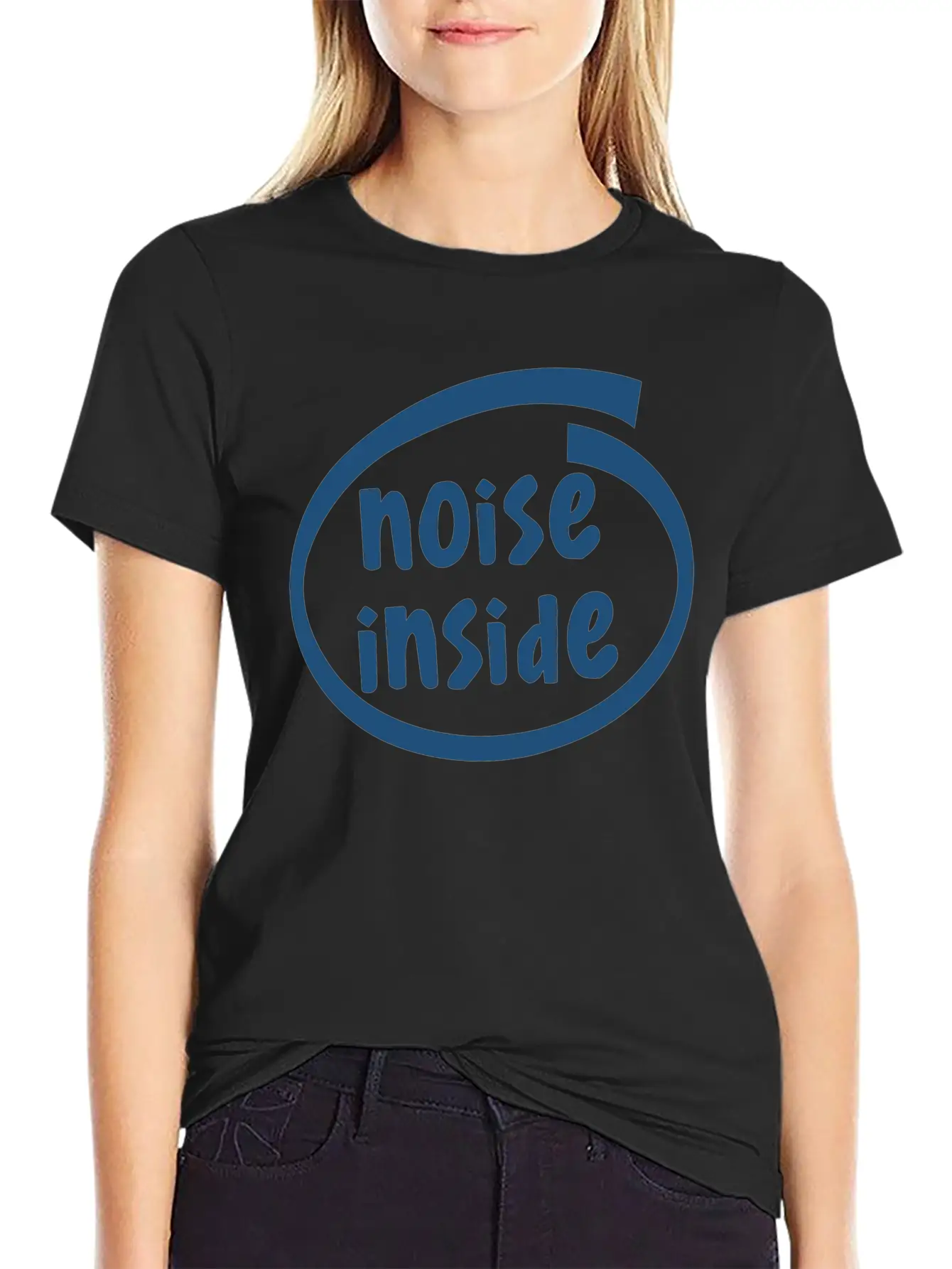 Noise Inside (1805C) Unisex Casual T-Shirt – Clean Design For Daily Comfort