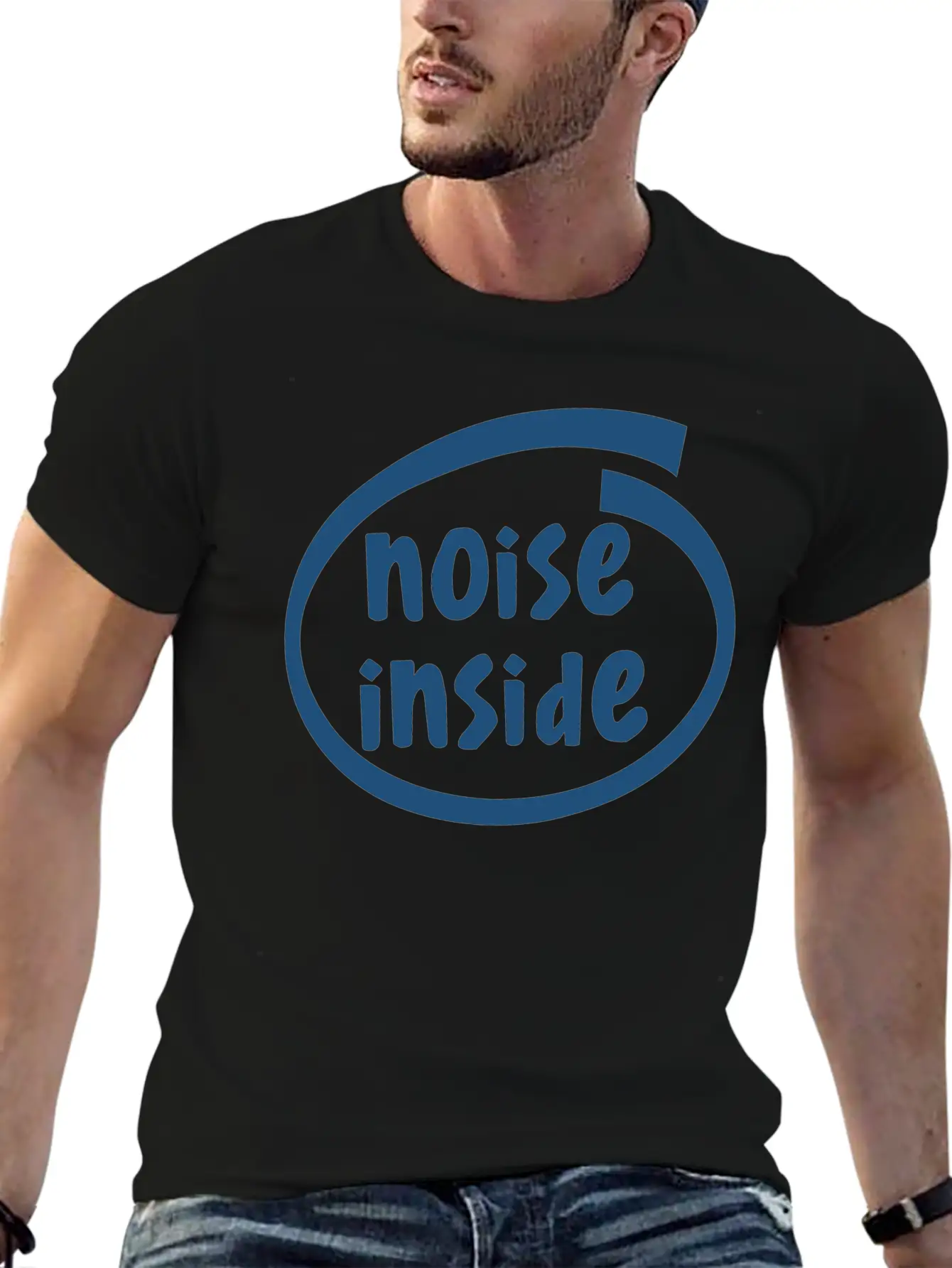 Noise Inside (1805C) Unisex Casual T-Shirt – Clean Design For Daily Comfort